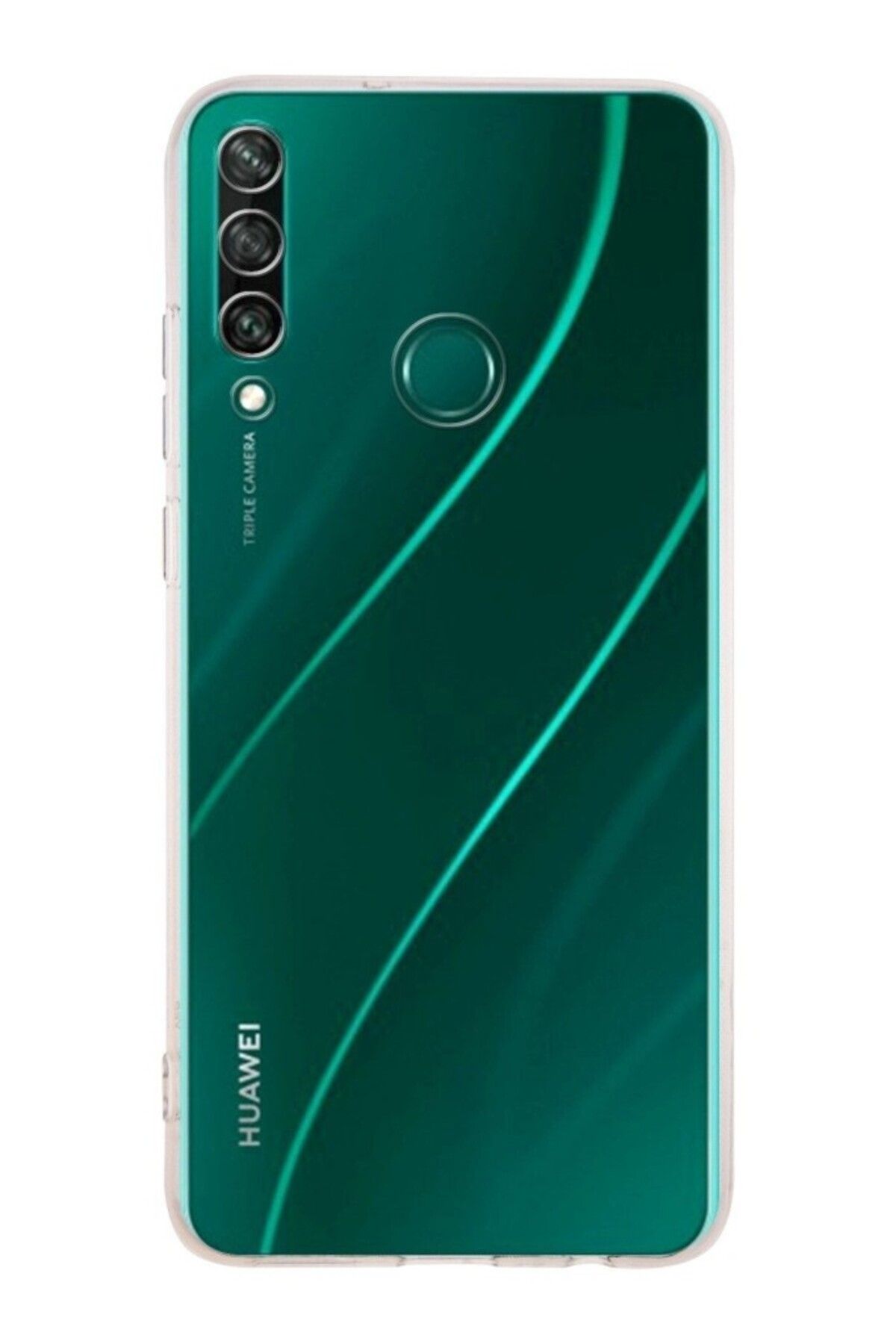 TezMax Huawei Y6s Uyumlu Kapak Kamera Korumalı Şarj Tıpalı Şeffaf Silikon Kılıf