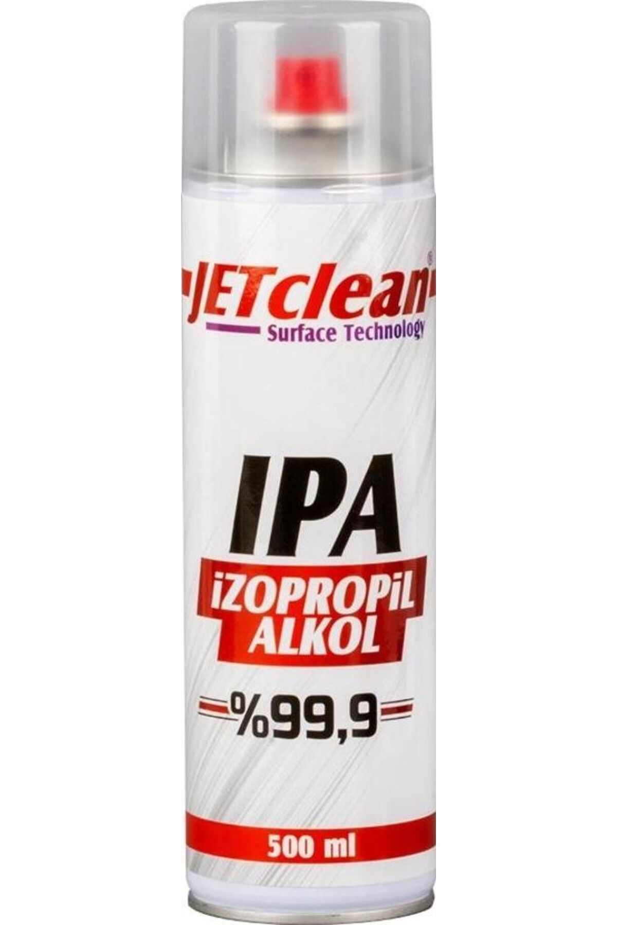 JetClean İZOPROPİL ALKOL 500ML SPREYLİ TENEKE