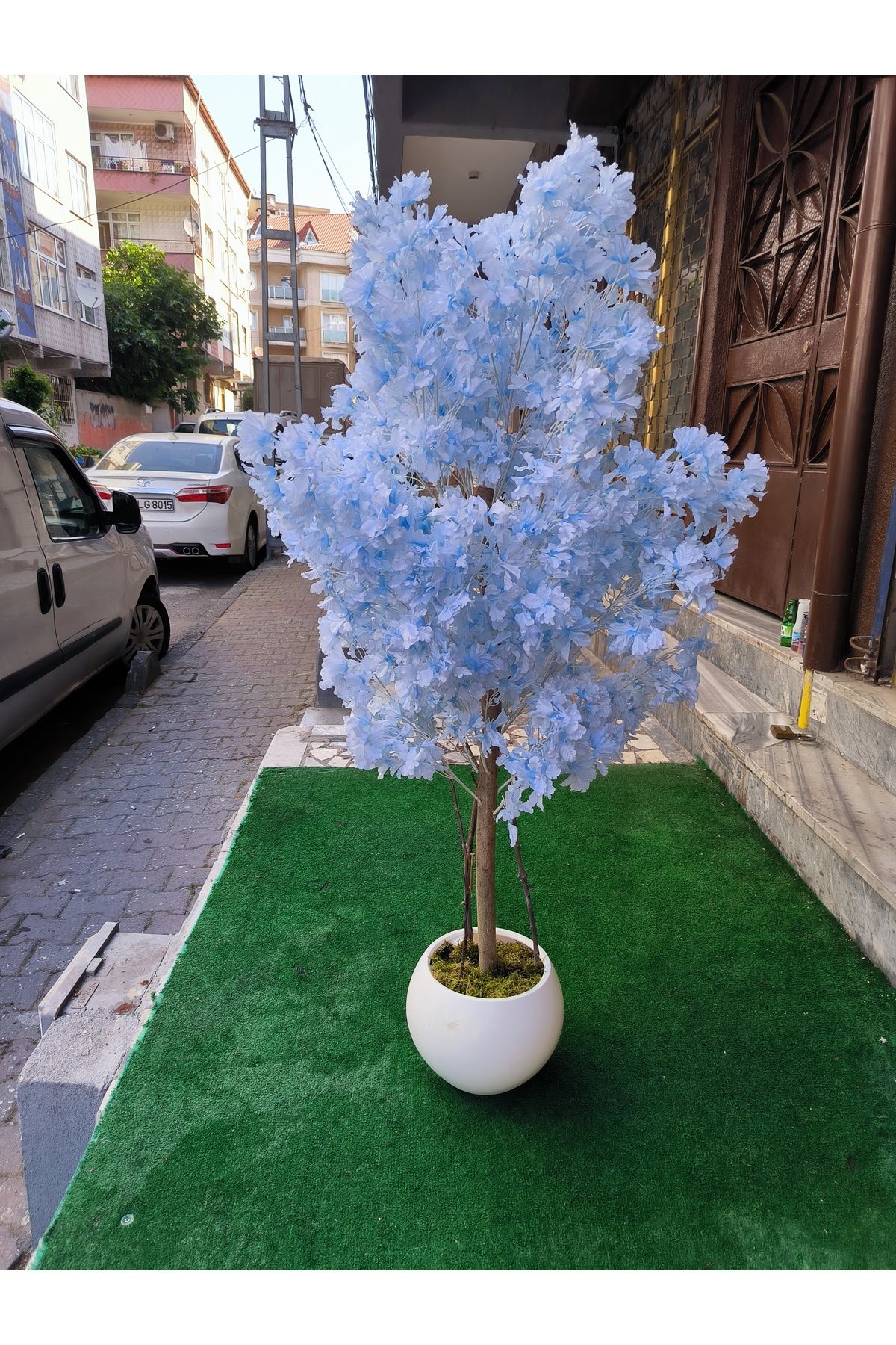 RUZGARCİCEK Rüzgar Yapay Çiçekçilik 150 cm Yükseklikte Bahar Dalı Ağacı