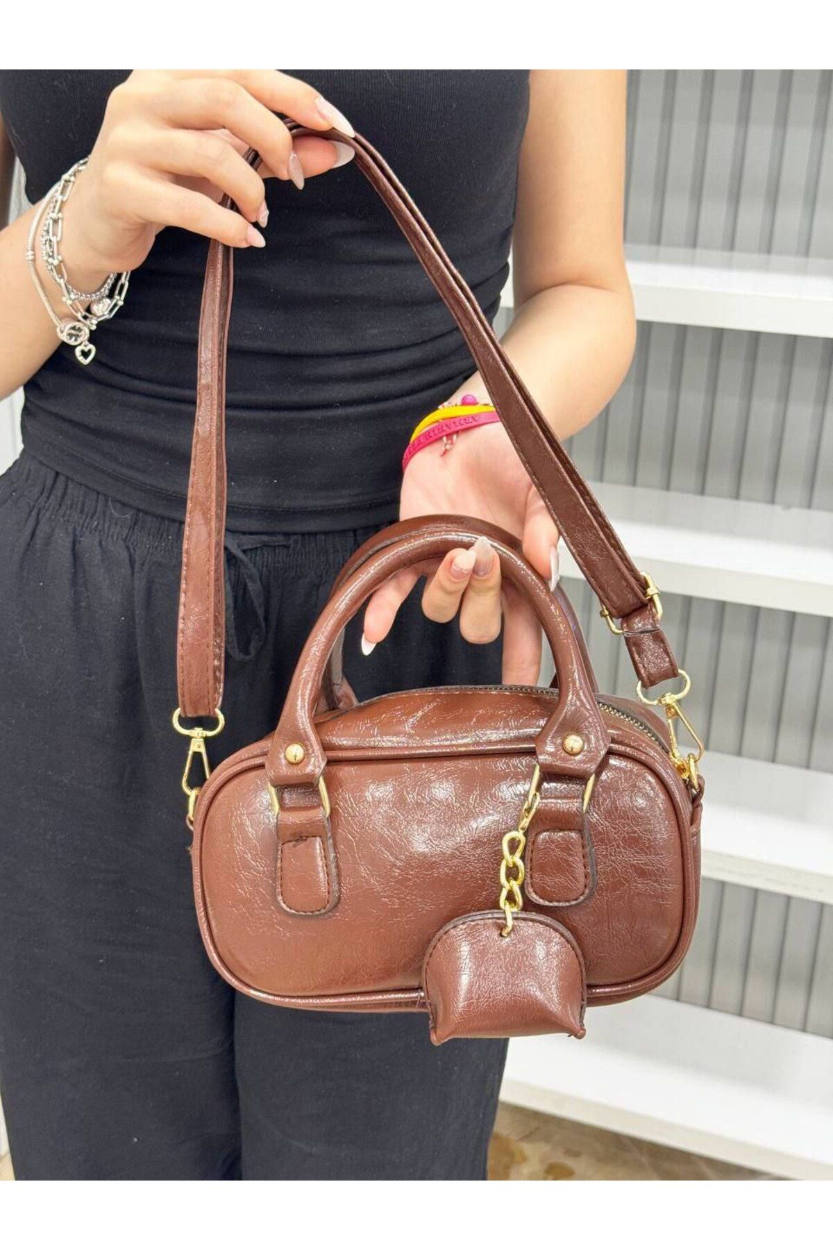 bynarincollection Günlük model kol ve omuz çantası