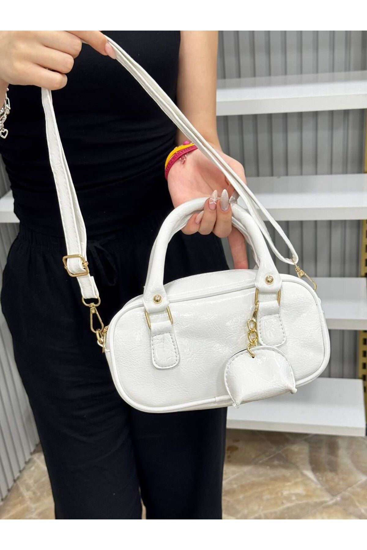 bynarincollection Günlük model kol ve omuz çantası
