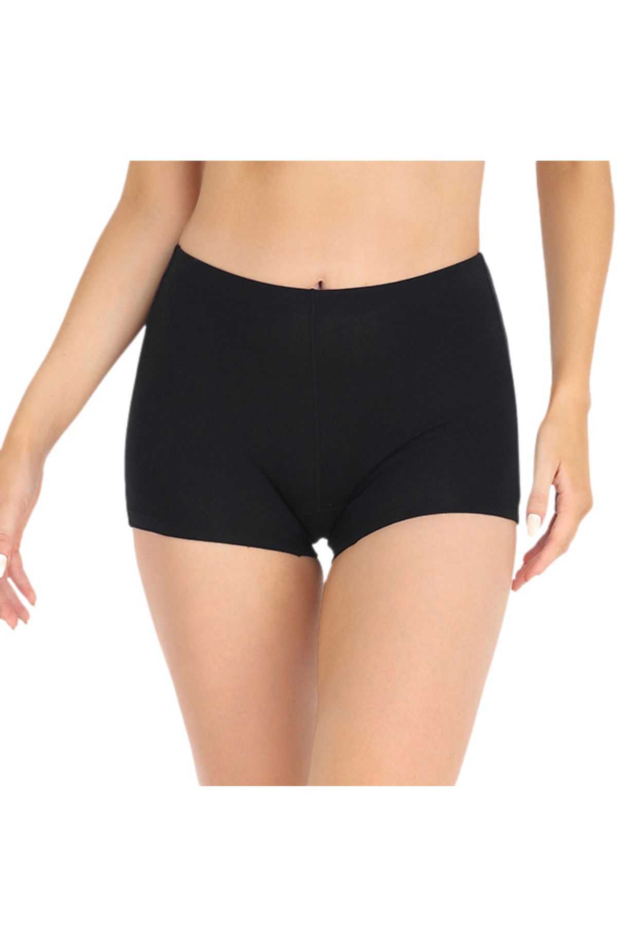 Stars Underwear Kadın Boxer tekli paket pamuklu toparlayıcı iç çamaşırı
