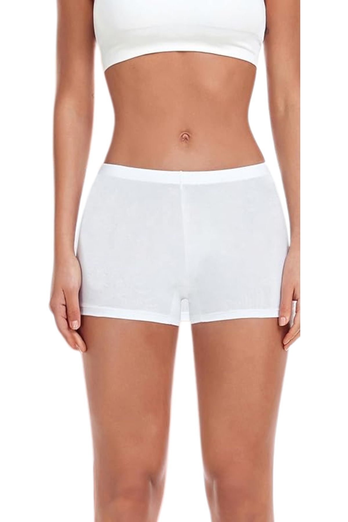 Stars Underwear Kadın Boxer tekli paket pamuklu toparlayıcı iç çamaşırı