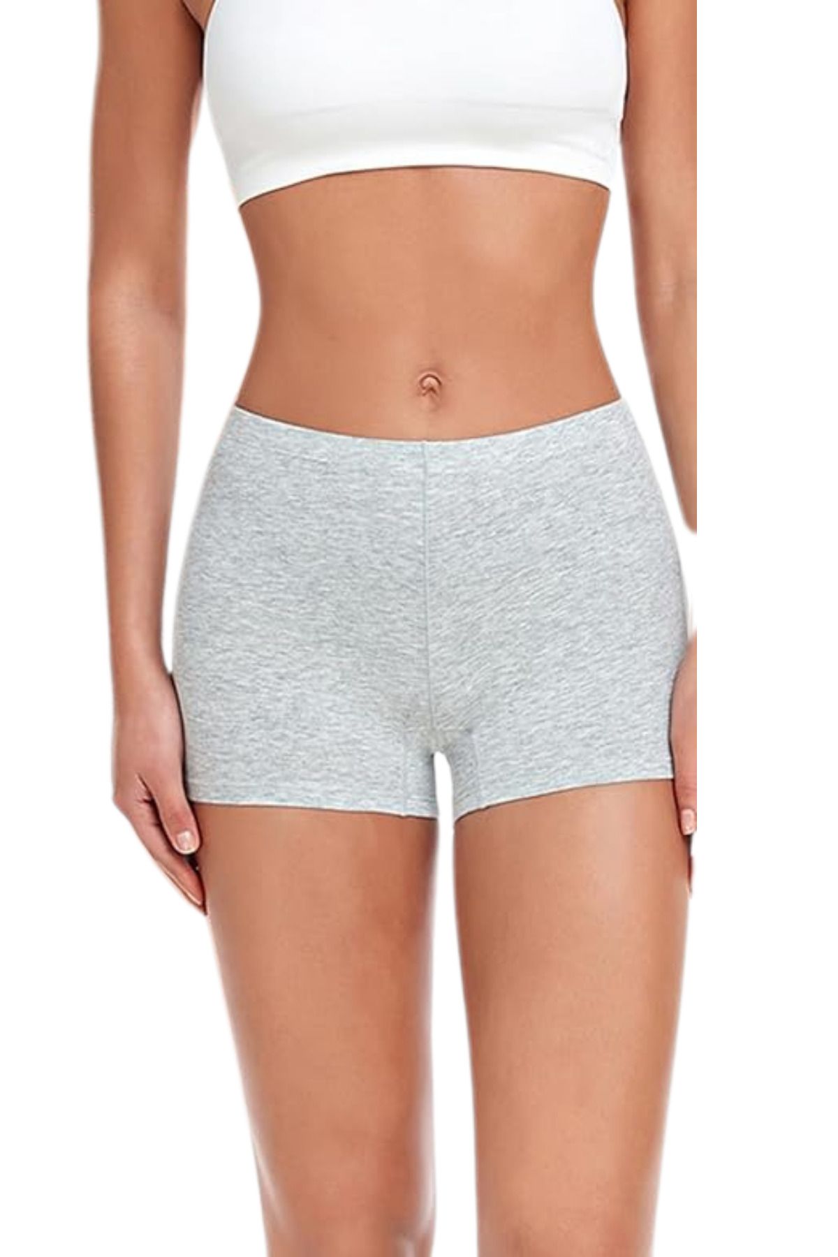 Stars Underwear Kadın Boxer tekli paket pamuklu toparlayıcı iç çamaşırı
