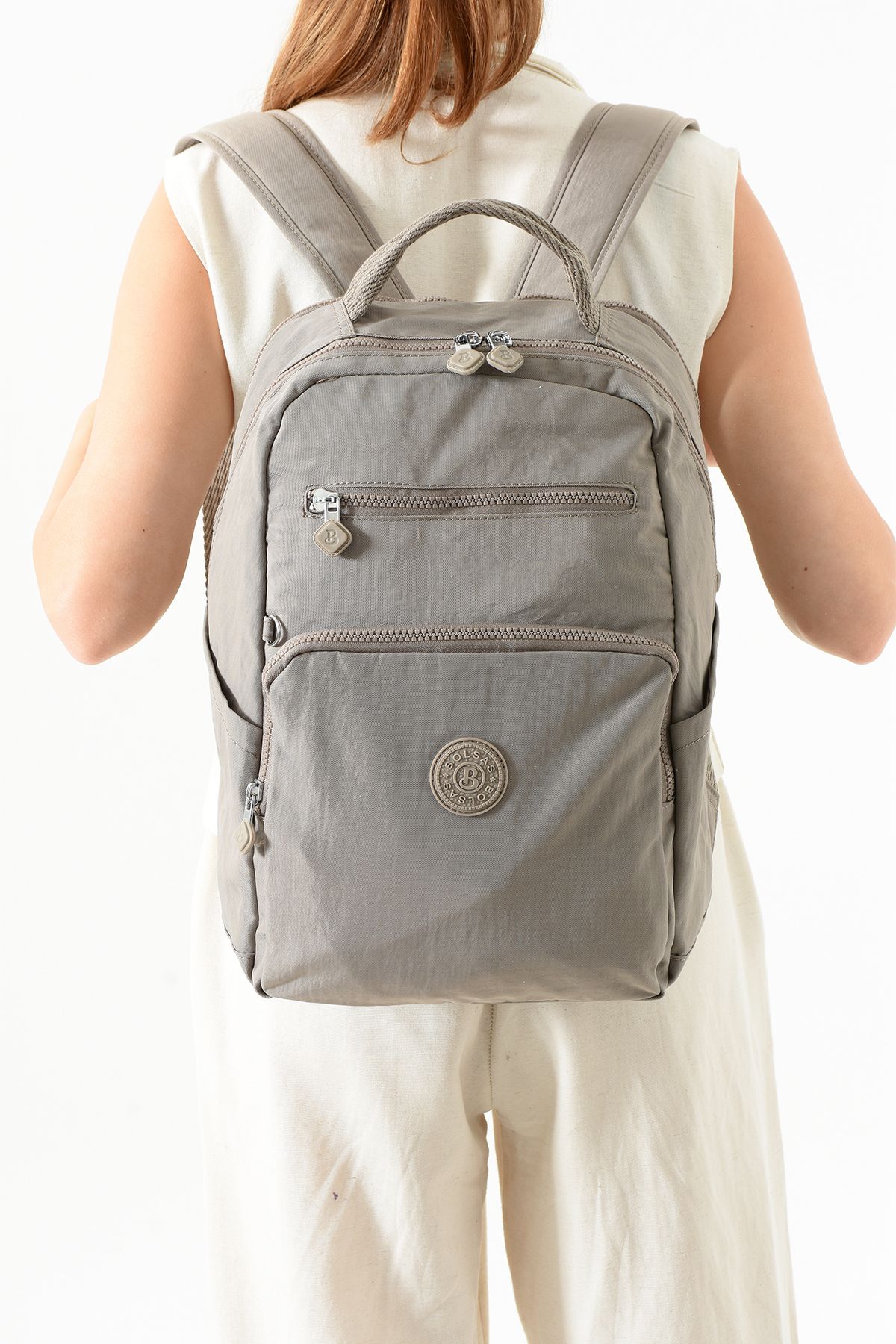 çantamgelsin BOLSAS Unisex Çok Gözlü Günlük Seyahat VE Okul Sırt Çantası