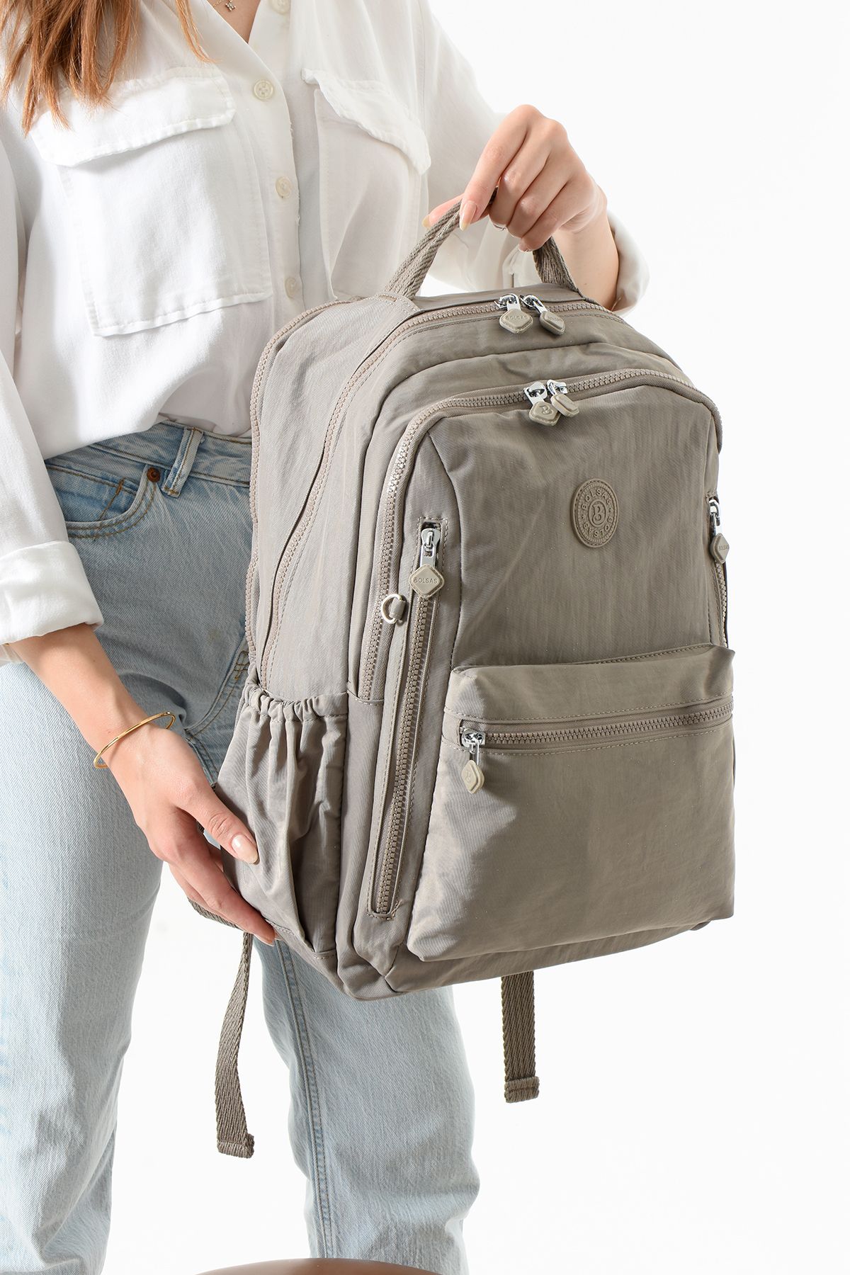 çantamgelsin BOLSAS MEGA Unisex Çok Gözlü Günlük Seyahat VE Okul Sırt Çantası