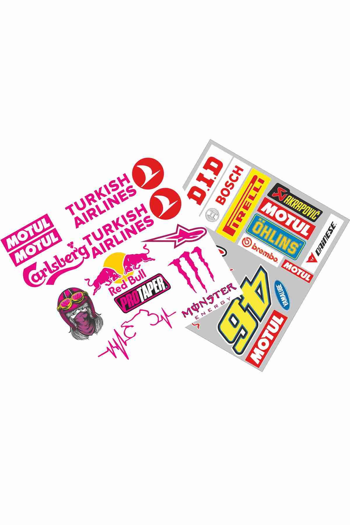 UBGA GIFT Tarzına Gaz Ver! 2’li Sponsor Sticker Paketi –