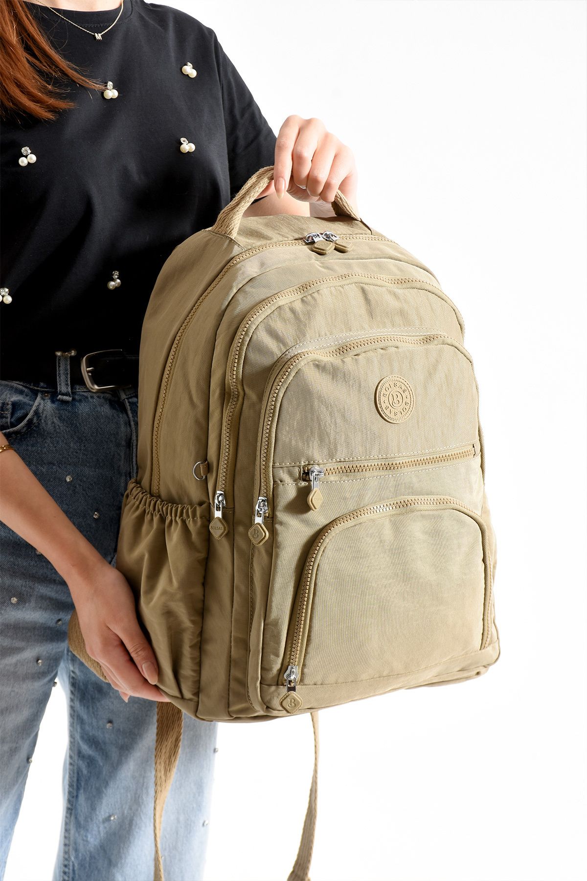 çantamgelsin BOLSAS MEGA Unisex Çok Gözlü Günlük Seyahat VE Okul Sırt Çantası
