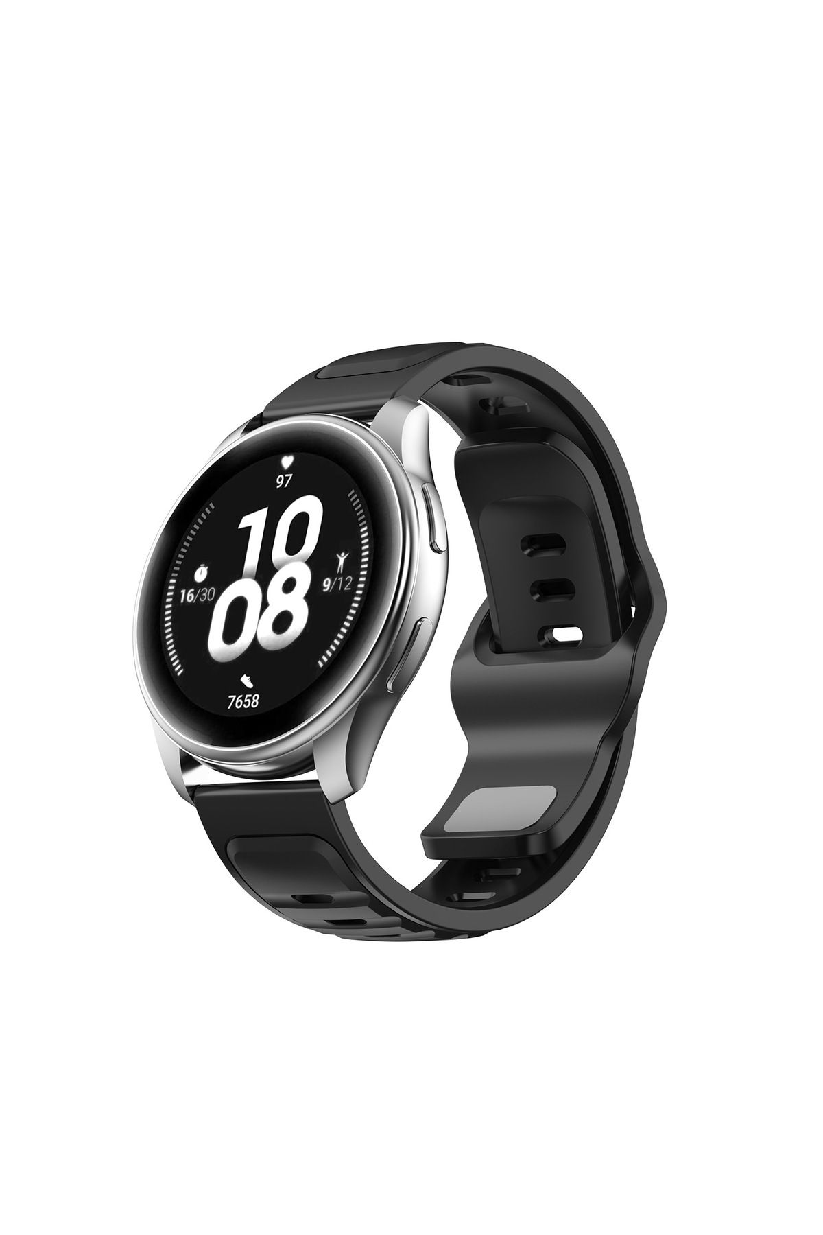 redmud teknoloji Amazfit Gts/gts 2/gts 2e/gt S3/gtS4 Mini İle Uyumlu Çift Renkli Yumuşak Dokulu(20 MM) Silikon Kordon