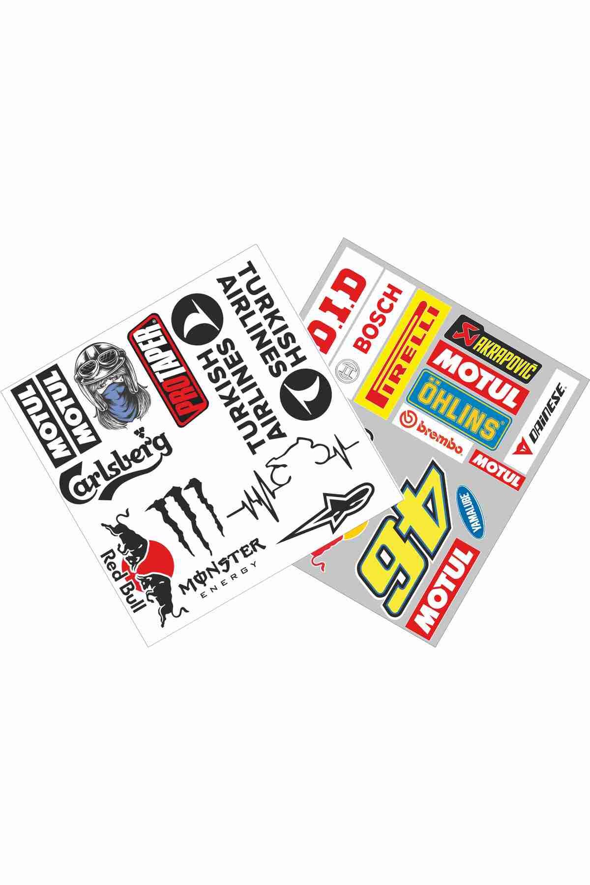 UBGA GIFT Tarzına Gaz Ver! 2’li Sponsor Sticker Paketi –