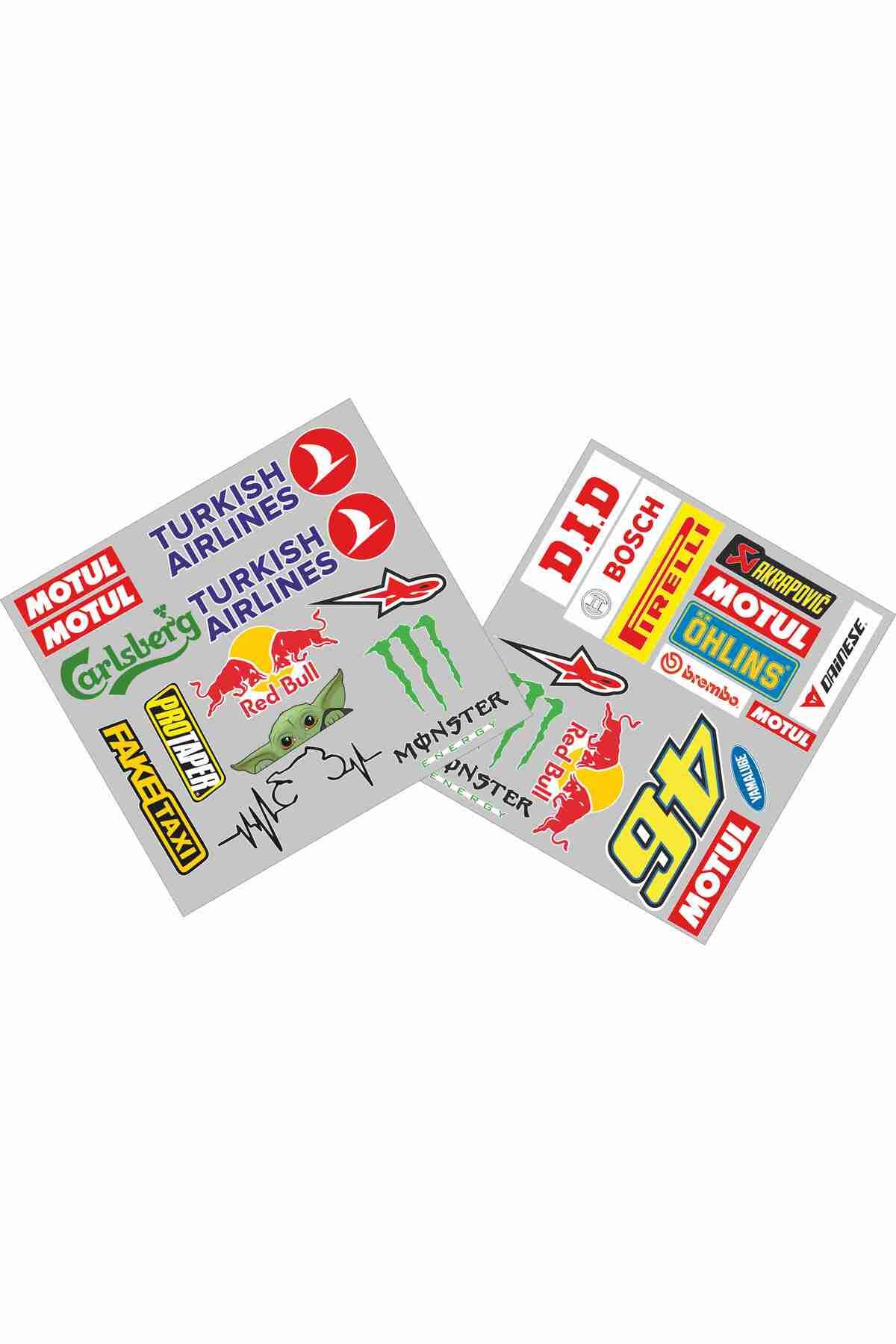 UBGA GIFT Tarzına Gaz Ver! 2’li Sponsor Sticker Paketi –