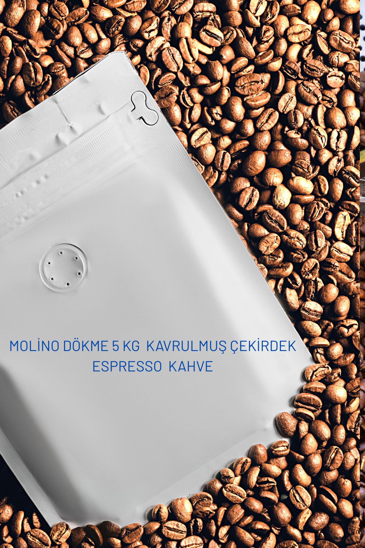 molino coffee MOLİNO DÖKME KAVRULMUŞ 5KG ÇEKİRDEK ESPRESSO