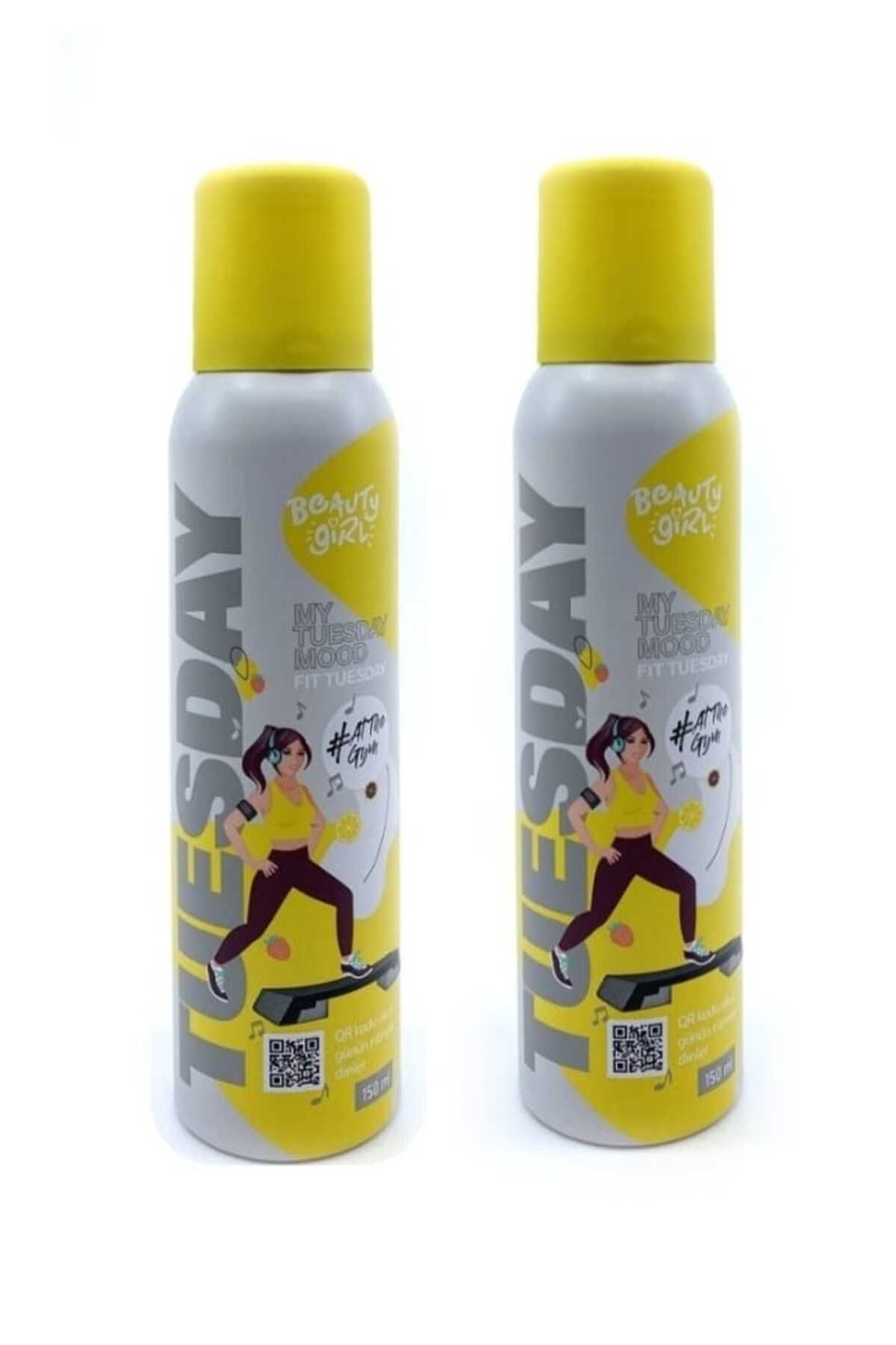 beauty girl Fit Tuesday Deodorant 150 ml 2 adet