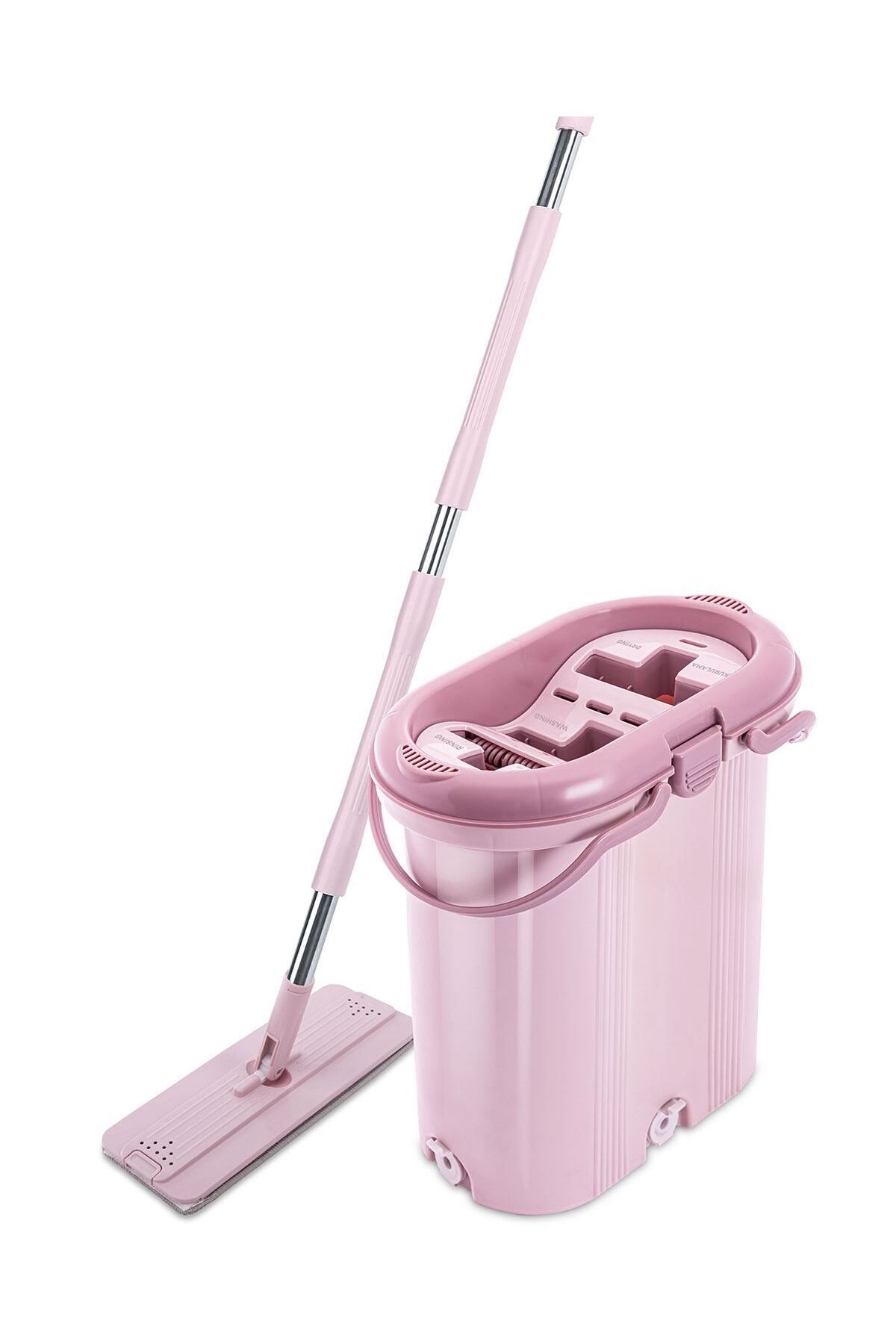 Leony Premium Magical Trio Flat Tablet Paspas ve Mop 4 Adet Mikrofiber Bez ve Sopa 14 Lt