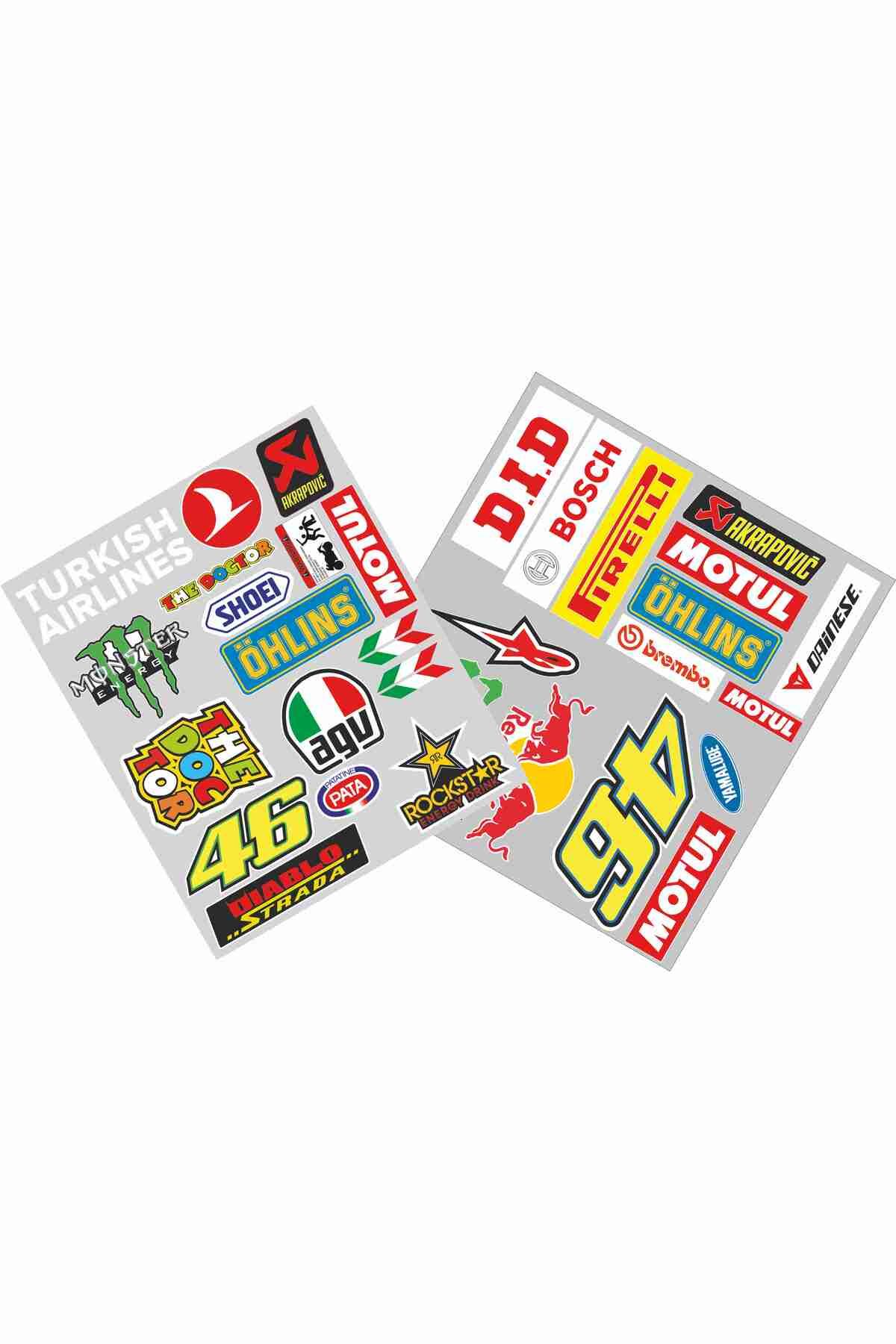 UBGA GIFT Tarzına Gaz Ver! 2’li Sponsor Sticker Paketi –