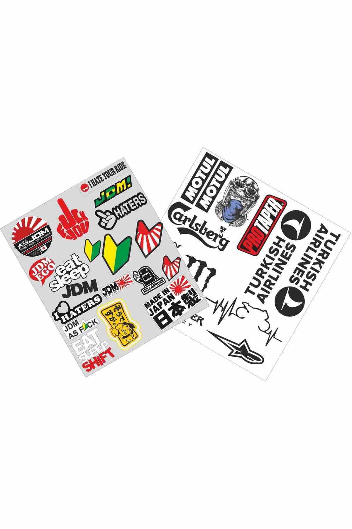 UBGA GIFT Tarzına Gaz Ver! 2’li Sponsor Sticker Paketi –