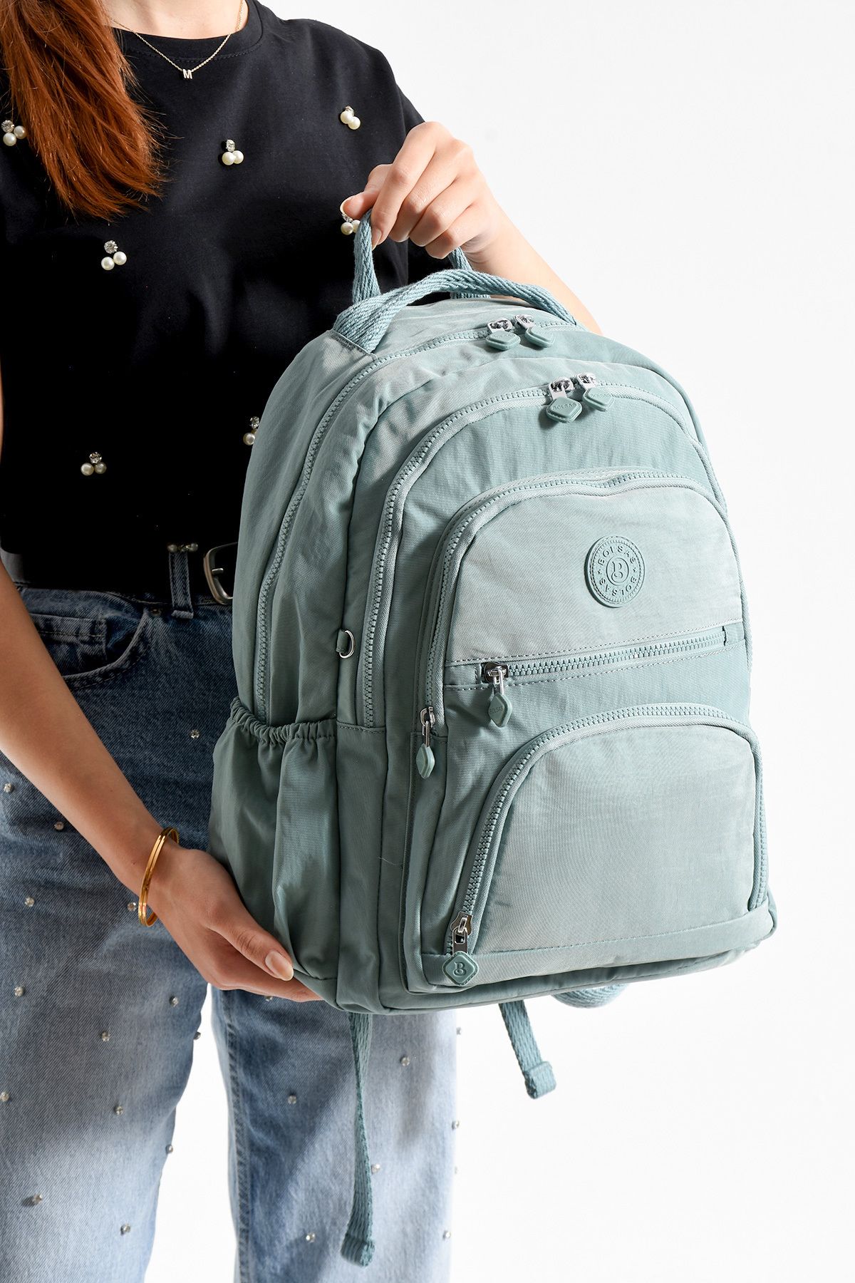 çantamgelsin BOLSAS MEGA Unisex Çok Gözlü Günlük Seyahat VE Okul Sırt Çantası