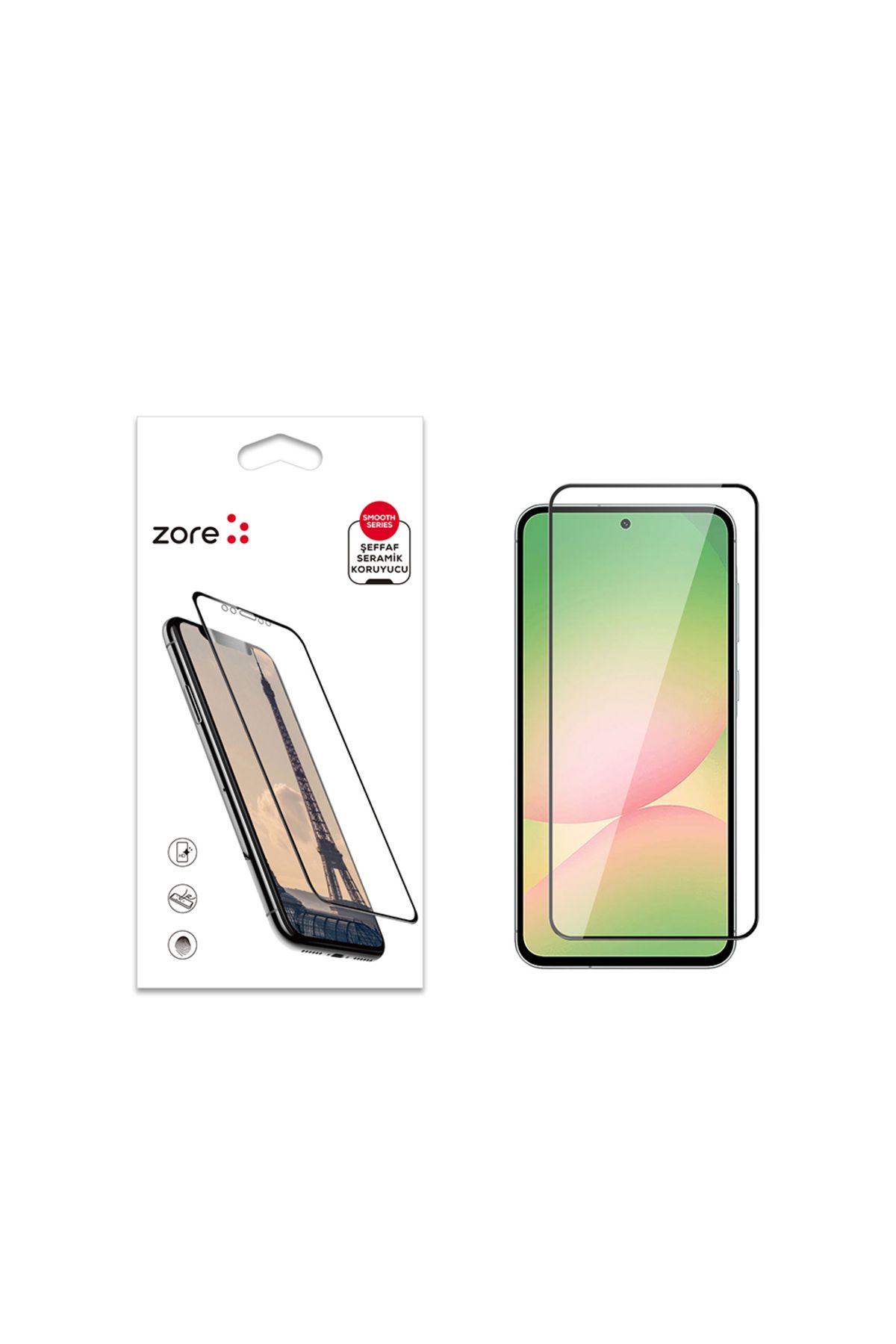 Ummeslem Samsung Galaxy A36 Cep Telefonu için Uyumlu Seramik Esnekl Ekran Koruyucu