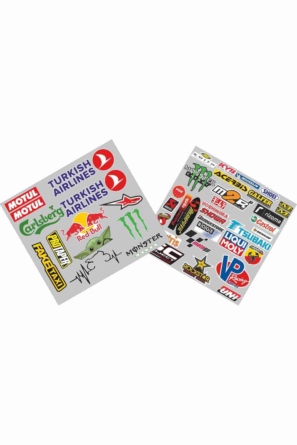 UBGA GIFT Tarzına Gaz Ver! 2’li Sponsor Sticker Paketi –