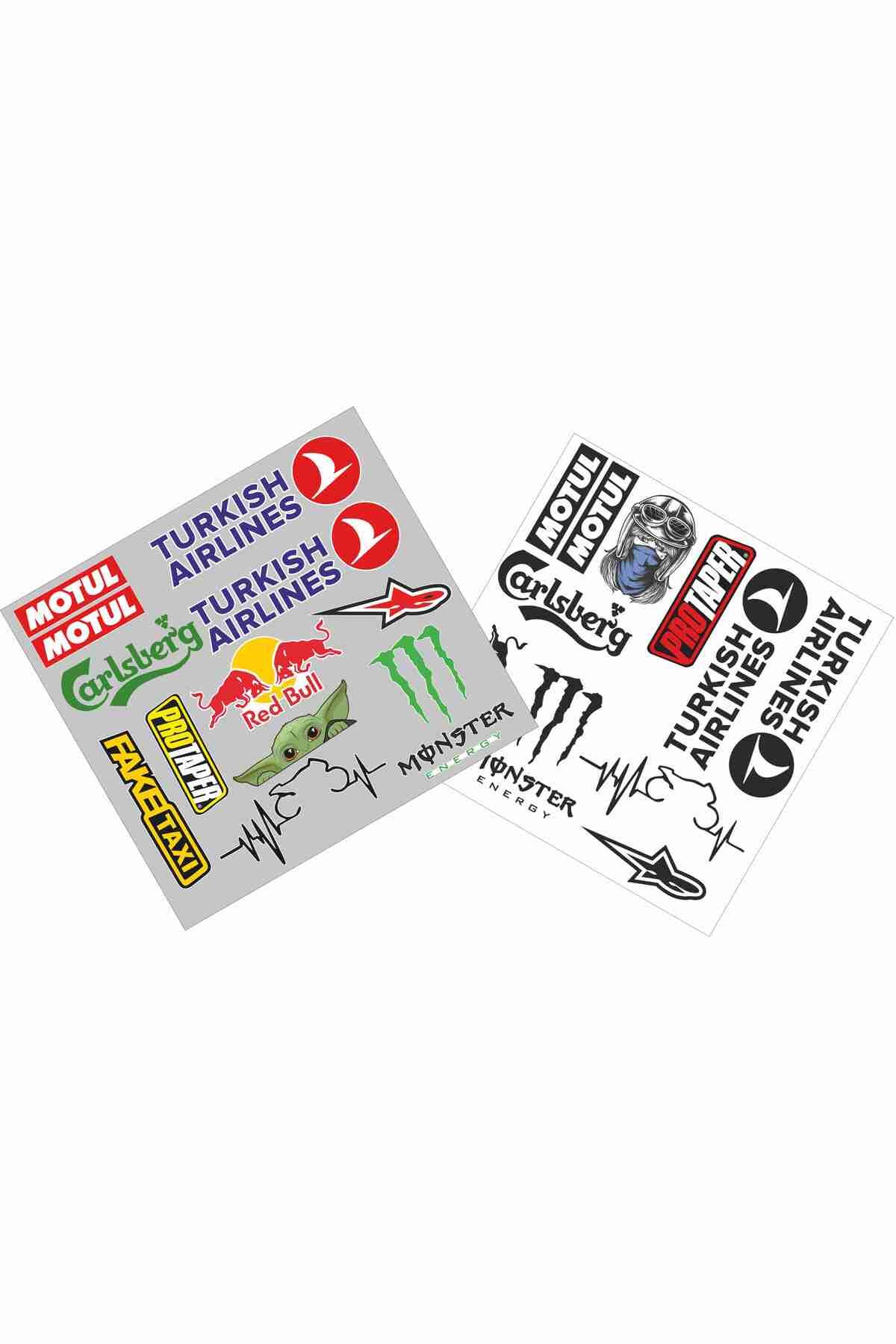 UBGA GIFT Tarzına Gaz Ver! 2’li Sponsor Sticker Paketi –