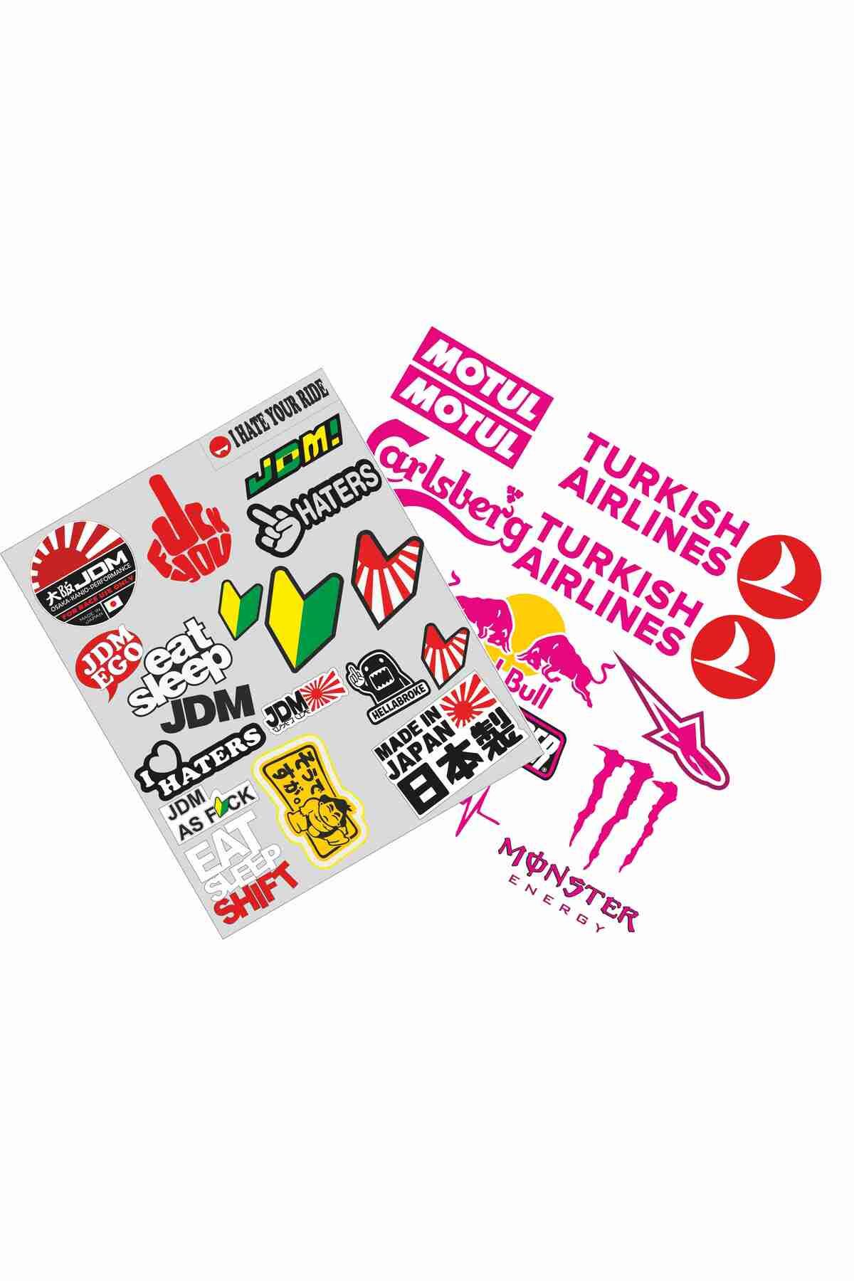 UBGA GIFT Tarzına Gaz Ver! 2’li Sponsor Sticker Paketi –