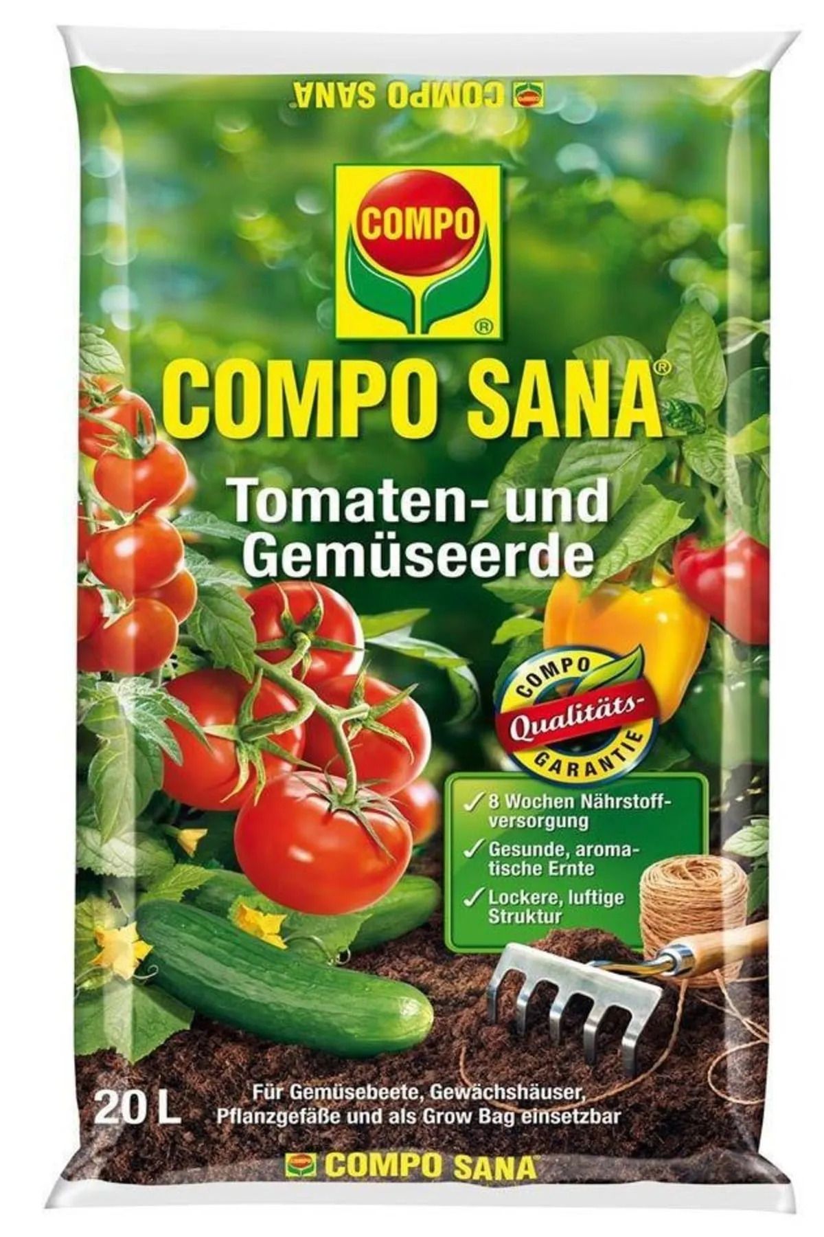 Compo Sana Compo 1919 Domates Ve Sebze Toprağı 20 lt