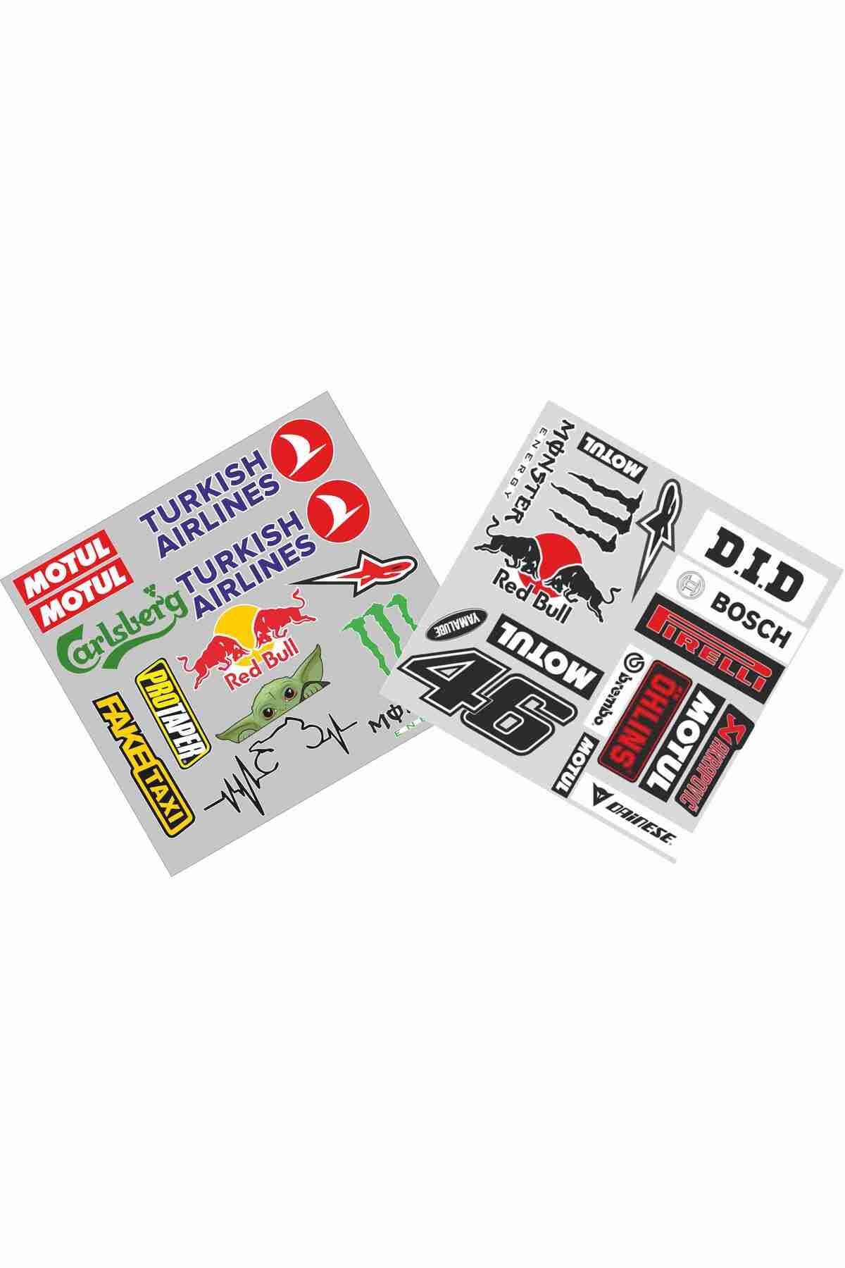 UBGA GIFT Tarzına Gaz Ver! 2’li Sponsor Sticker Paketi –