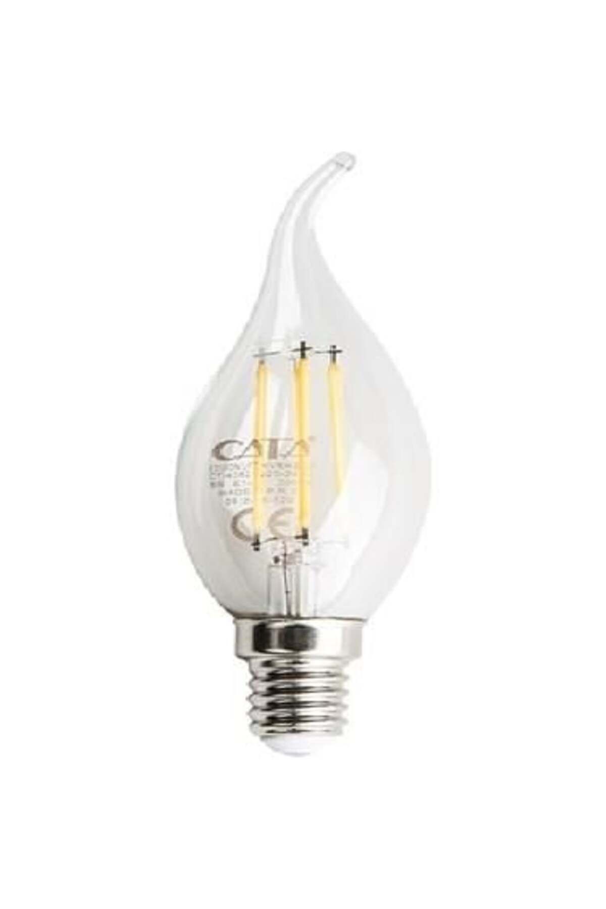 Cata CT-4062 4 WATT KIVRIK MUM RUSTİK AMPUL E14 GÜNIŞIĞI