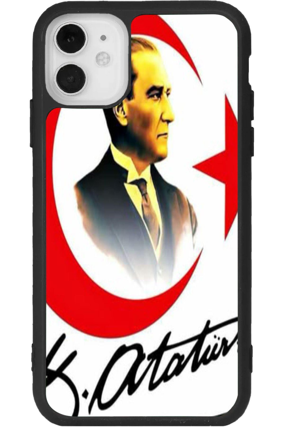 Aksel Kılıf iphone 12 Uyumlu Baskılı, Mat Siyah Renk, Yumuşak Silikon, Koruyucu, Şok Emici Kapak, Kılıf