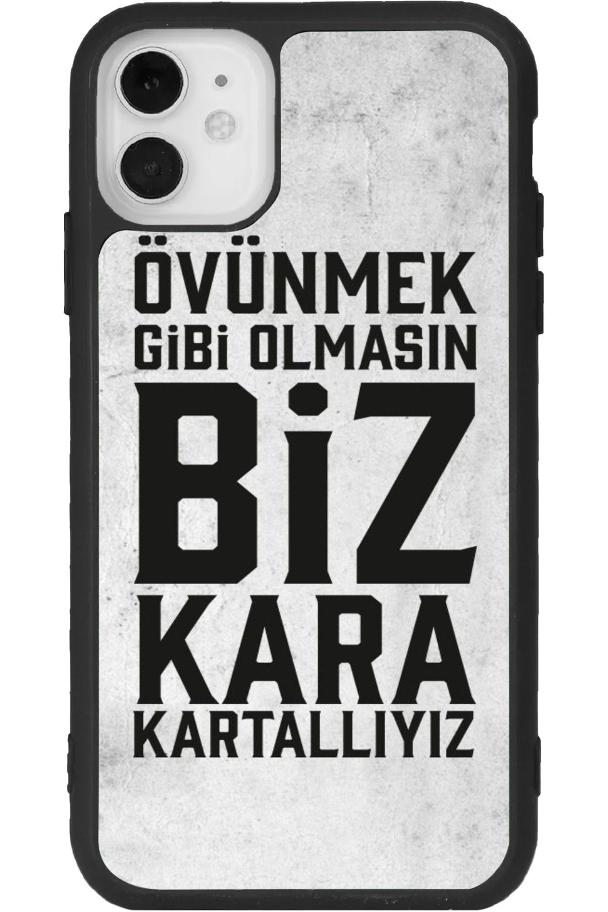Aksel Kılıf iphone 12 Mini Uyumlu Baskılı, Mat Siyah Renk, Yumuşak Silikon, Koruyucu, Şok Emici Kapak, Kılıf