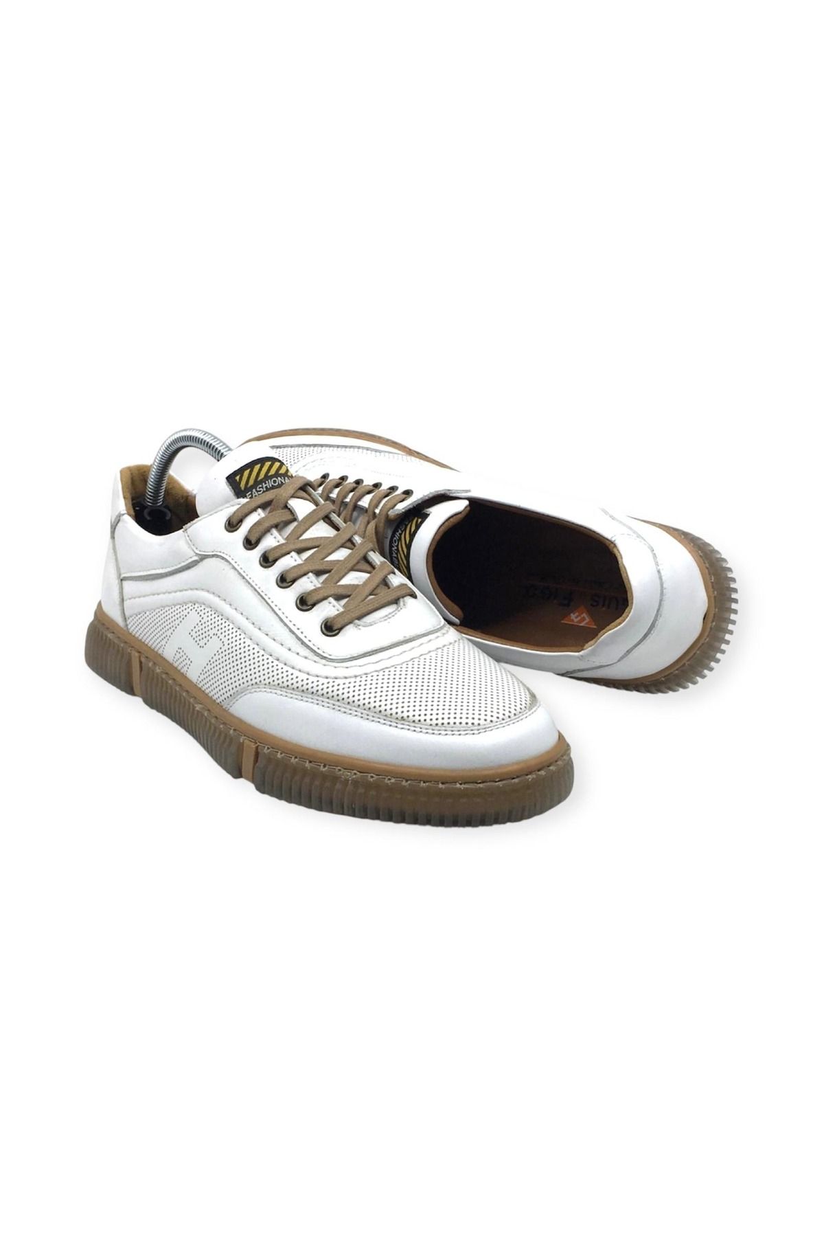 Luis Figo %100 Hakiki Deri Rahat Ortopedik Erkek Günlük Sneaker Spor Ayakkabı Yeni Sezon 39-44