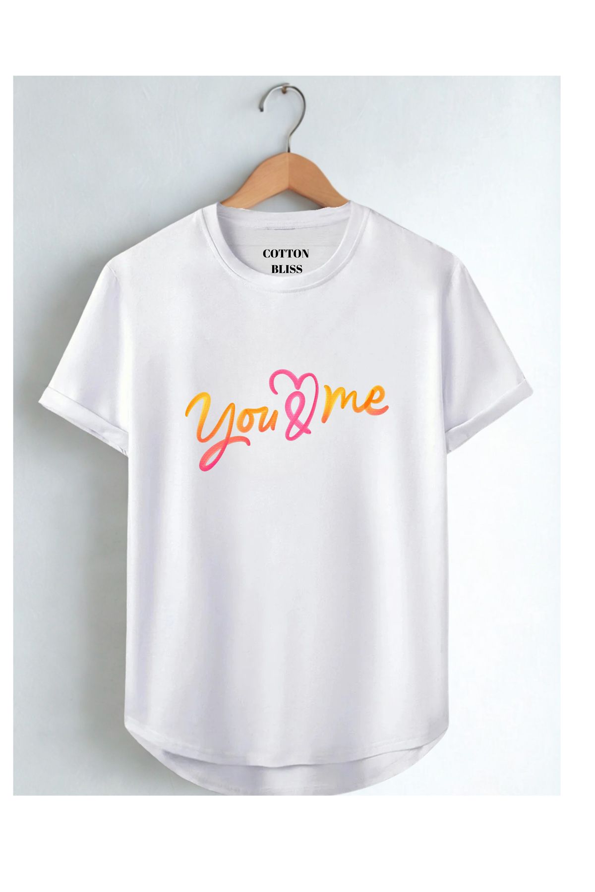 MODA Baskılı Pamuklu Tshirt