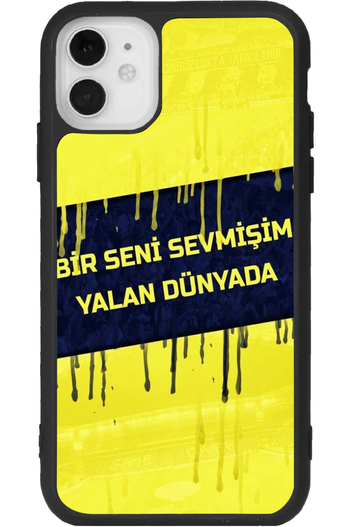 Aksel Kılıf iphone 12 Mini Uyumlu Baskılı, Mat Siyah Renk, Yumuşak Silikon, Koruyucu, Şok Emici Kapak, Kılıf