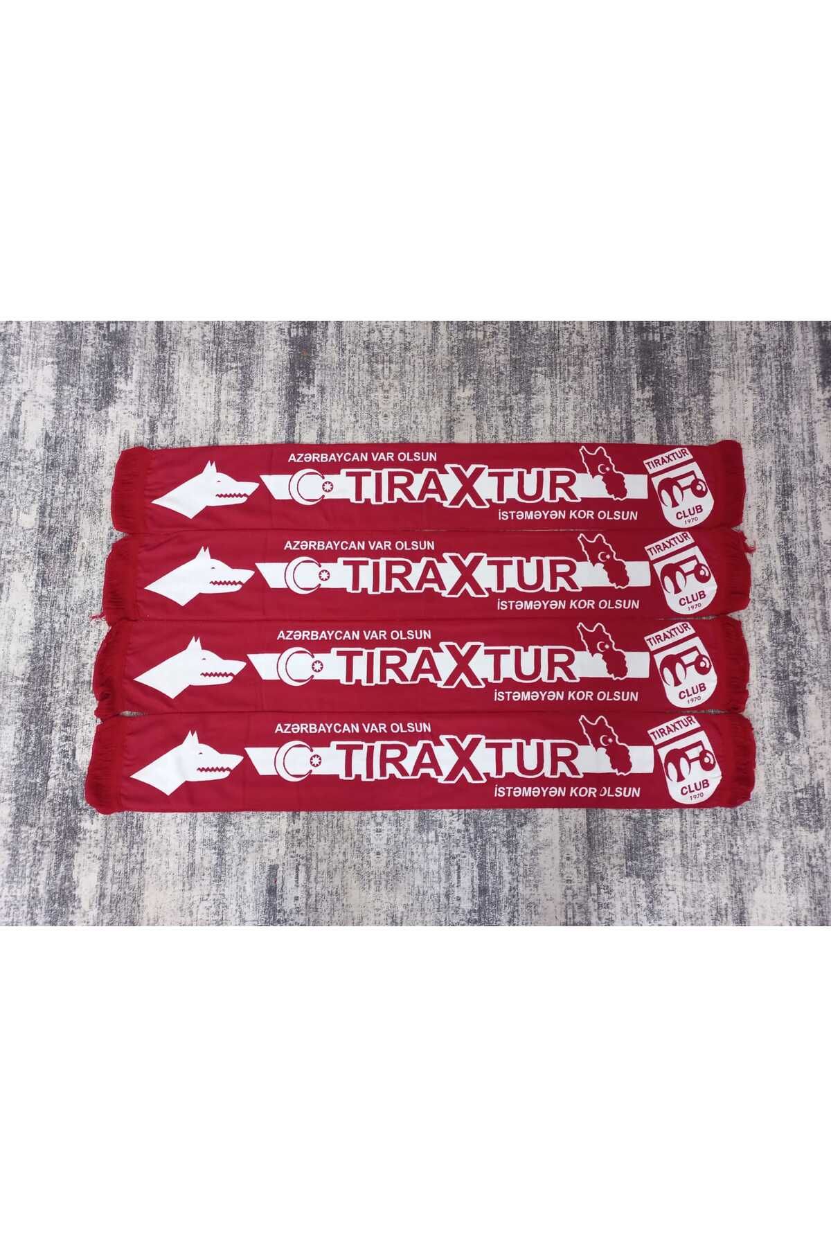 ötüken Tiraxtur Sazi Yazılı Örme Atkı