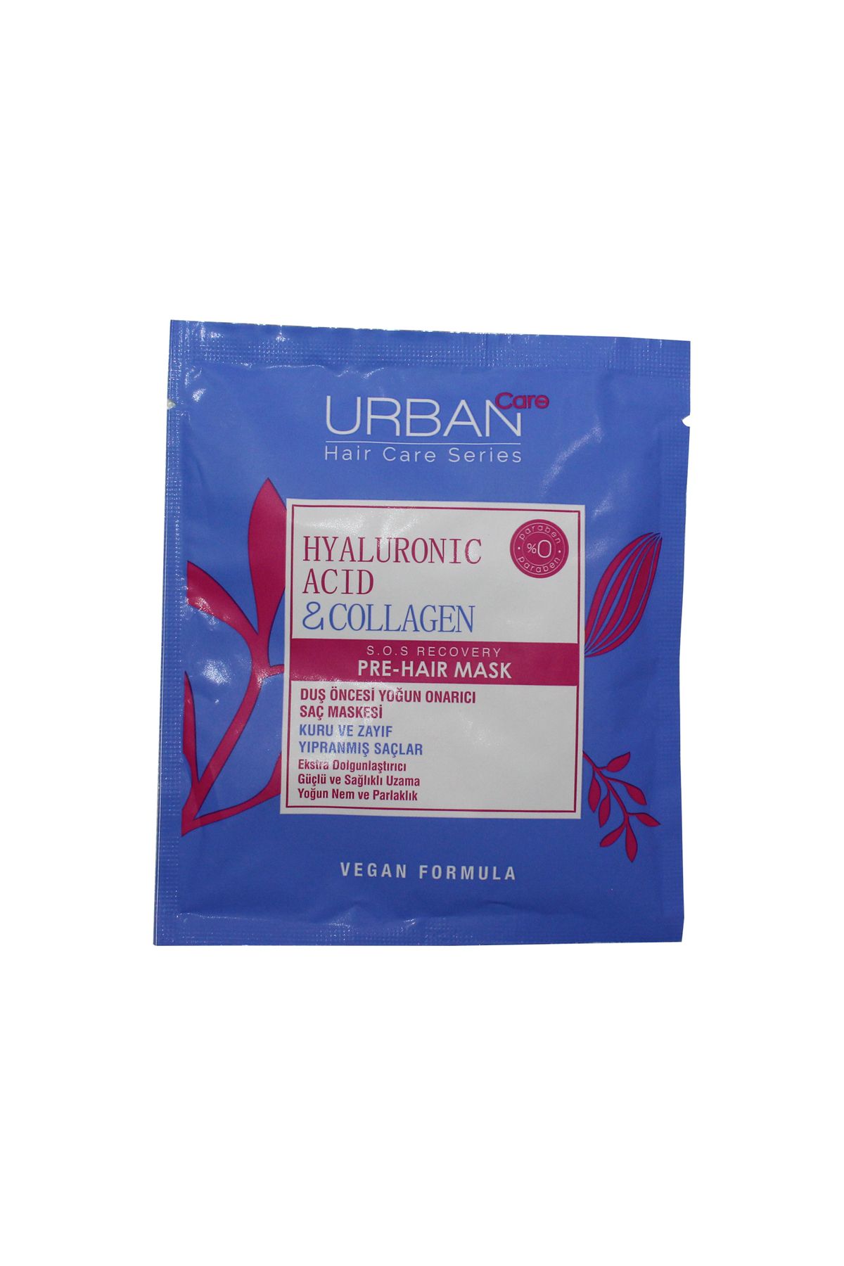 Urban Care Urban Hyaluronic Acid & Collagen Pre Hair Maske 50Ml