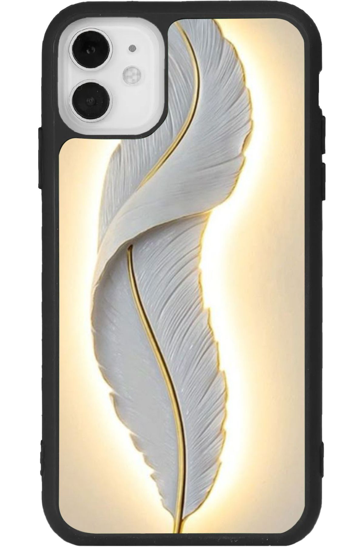 Aksel Kılıf iphone 12 Uyumlu Baskılı, Mat Siyah Renk, Yumuşak Silikon, Koruyucu, Şok Emici Kapak, Kılıf