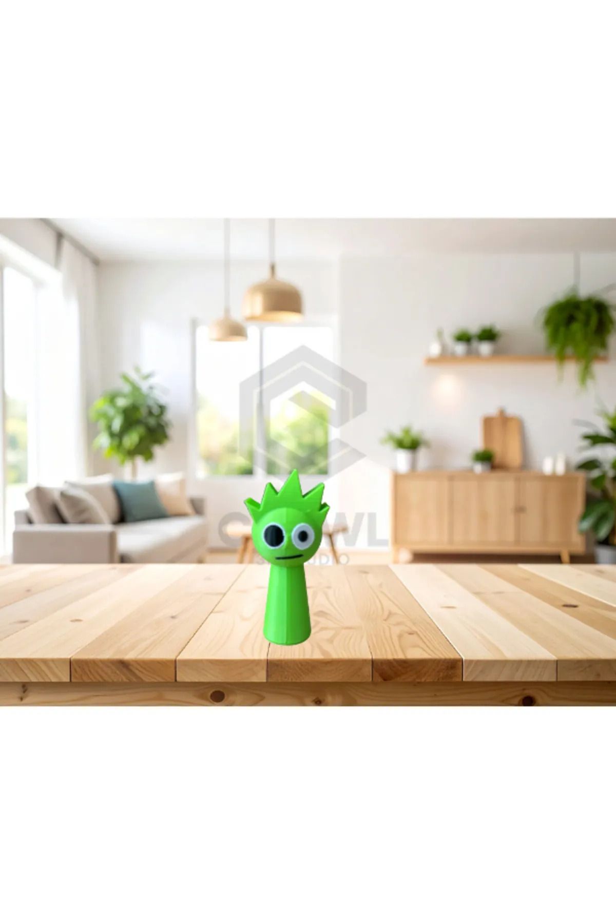 CRAWL 3D STUDIO Sprunki Effects Lime 7 cm Figür