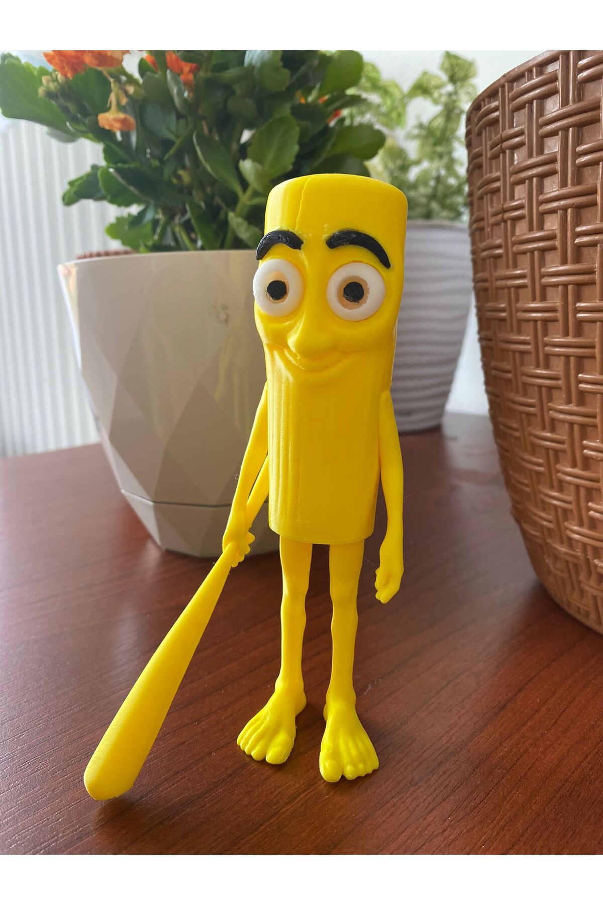 Cousventure Tunglemin Sahur - Tung Tung Sahur Karakteri - 15 Cm Figür
