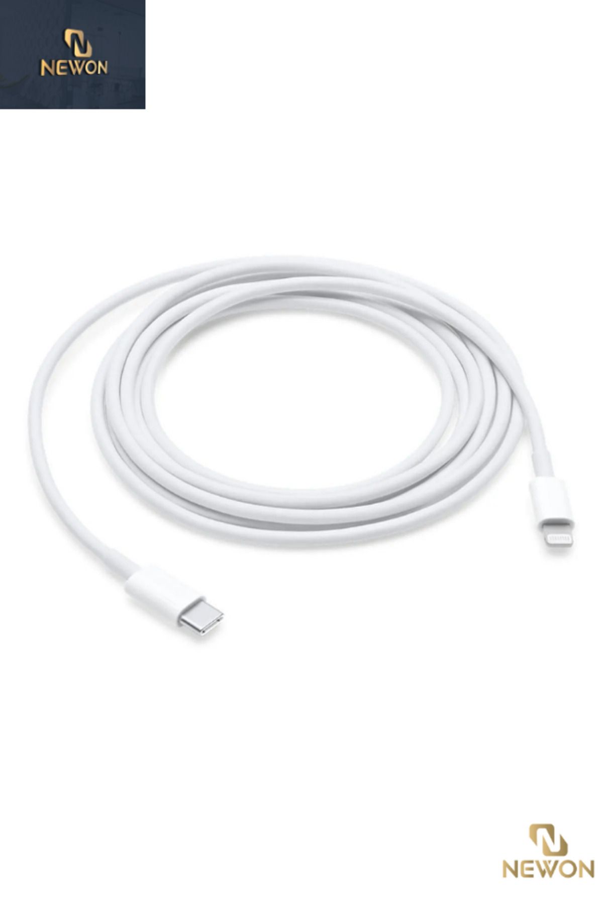 Newon Iphone Uyumlu Lightning Hızlı Şarj Tye C Lightning Şarj Kablosu Type C Kablo