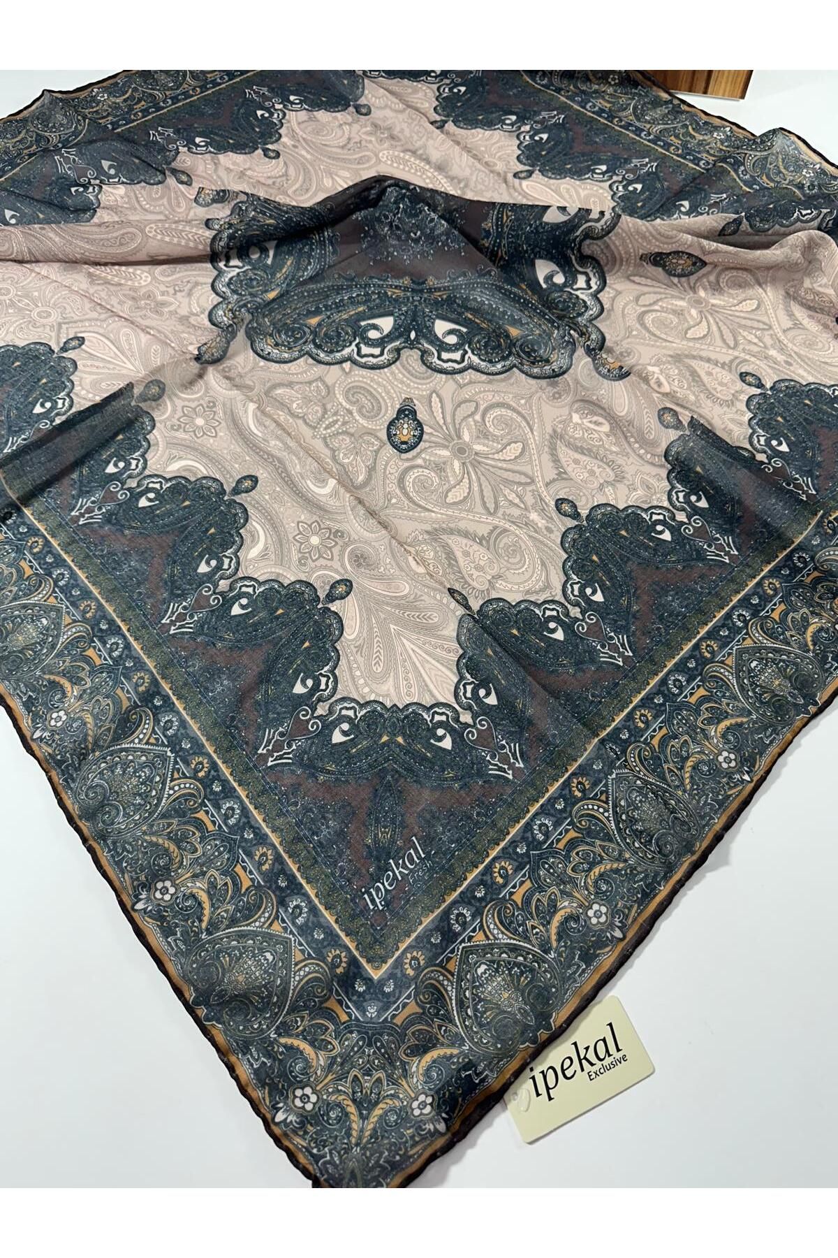İpekal Soft Pamuk Eşarp - 05408 - 02