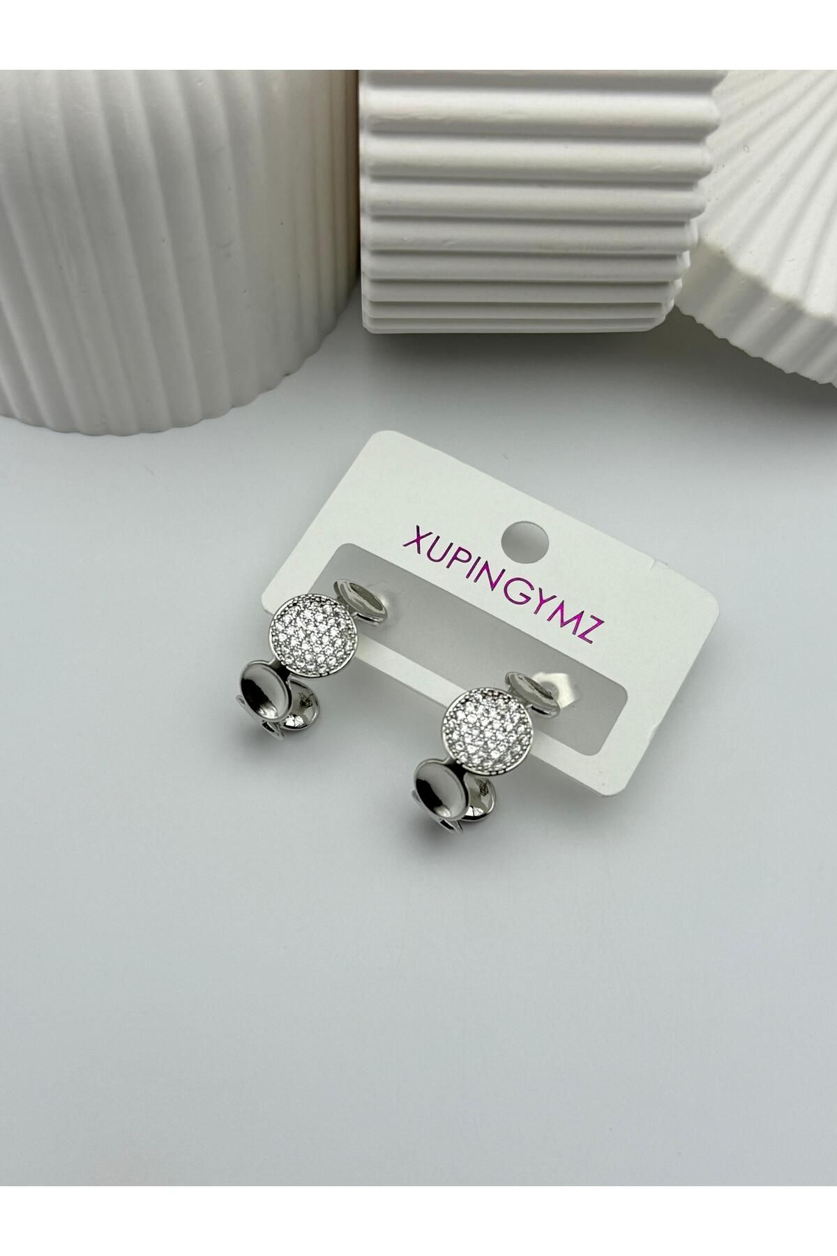 XUPINGYMZ Xp Vip Kararmaz Yuvarlak Model Küpe