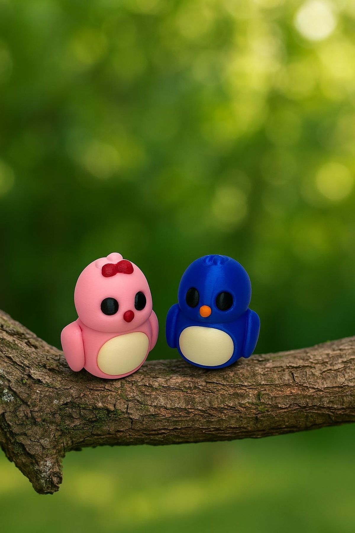 Oynix Mini Aşk Kuşları Figür 2'li 5cm