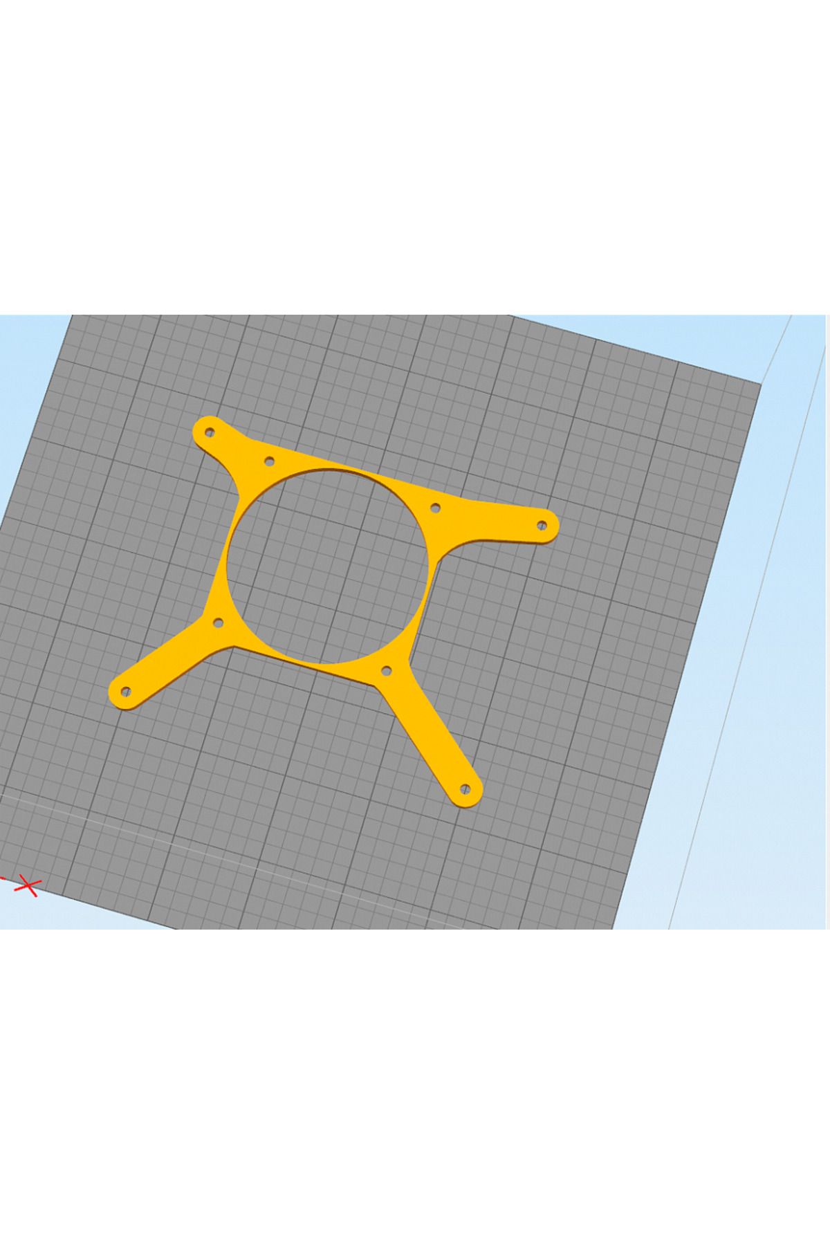 Lucest Prusa i4 için MKS Taban kartı için hava akışı (Plastik Aparattır!!!)
