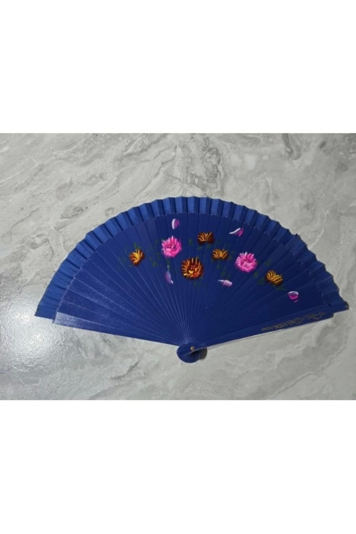 Nemere Bambu Çift Taraflı Yelpaze 12'li Paket