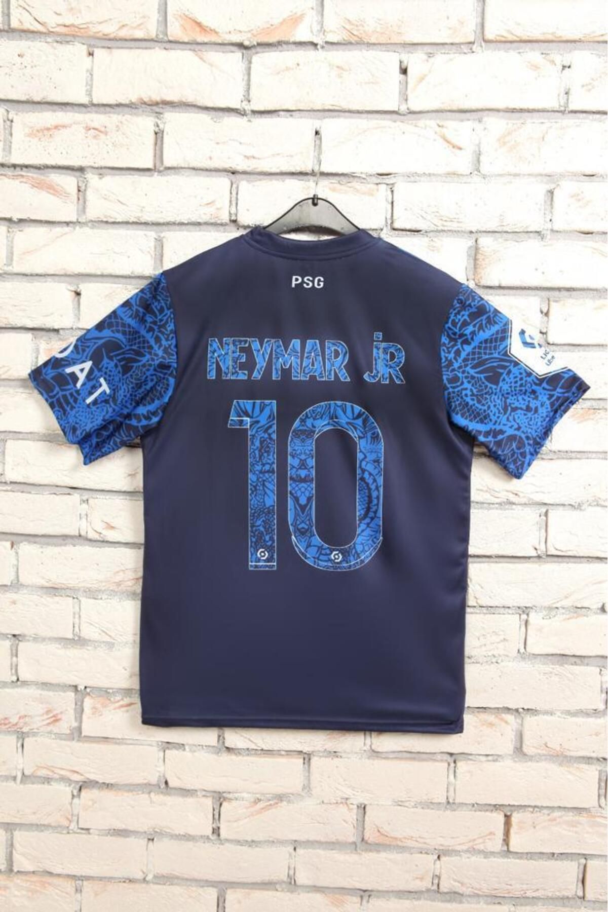 Lion Spor PSG 2023 /2024 Sezonu Neymar JR. Özel Dragon Tasarımlı Konsept Forması