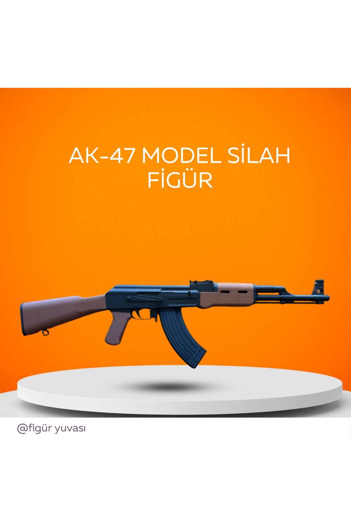 mse store AK-47 (keleş) model silah figürü