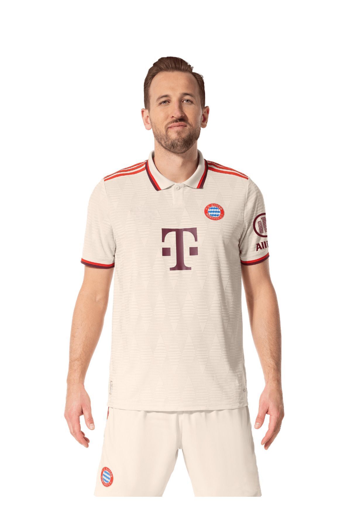 FAMİLYSTAN #9 Harry KANE #FC/Bayern 24/25 Third Jersey 'Beige' Forması (Krem)