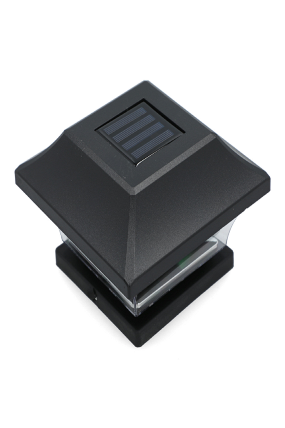 micasa-Plastic Weatherproof Durable Solar Powered Post Cap Light for Patio 2