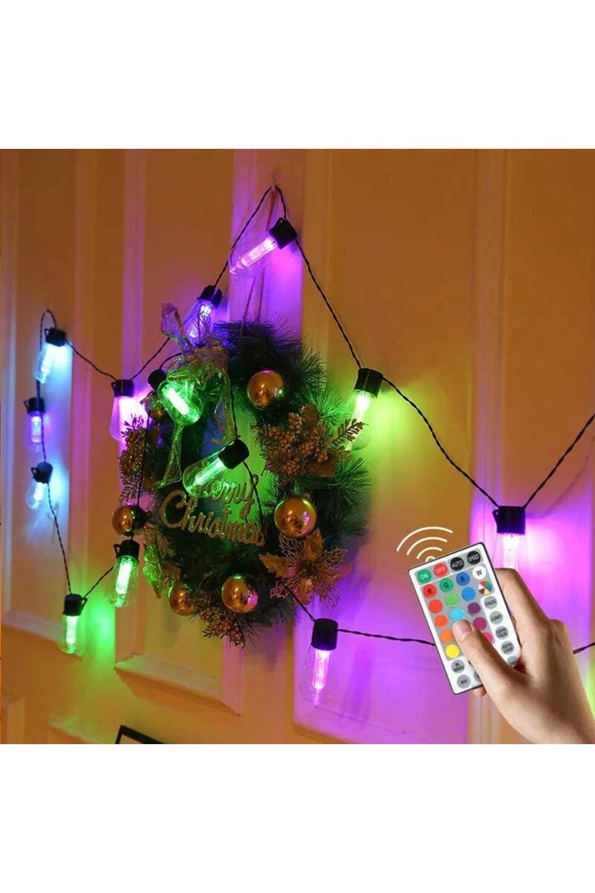 Nemere 4.5m 10 Led RGB Solar MZ3-006