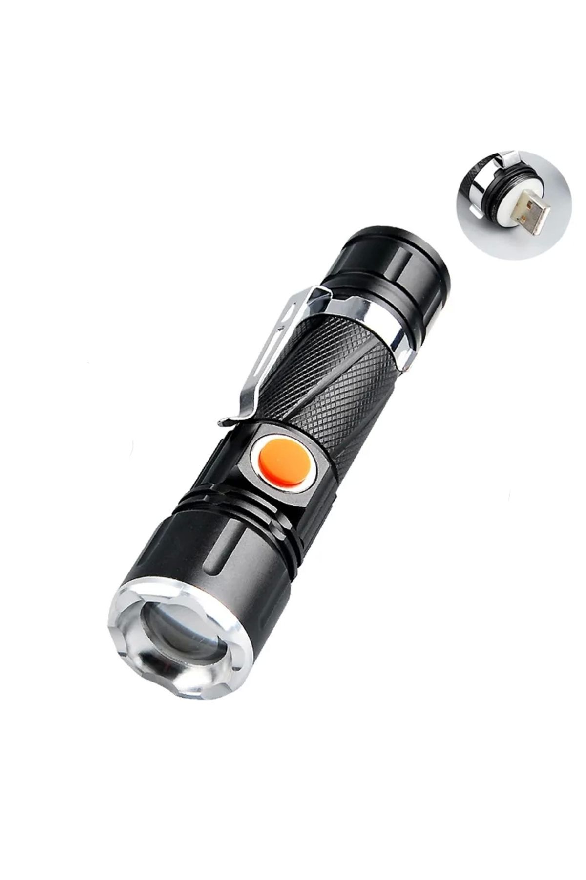 Nemere P50 Led Şarjli Mıknatıslı Usb El Feneri Wt-622